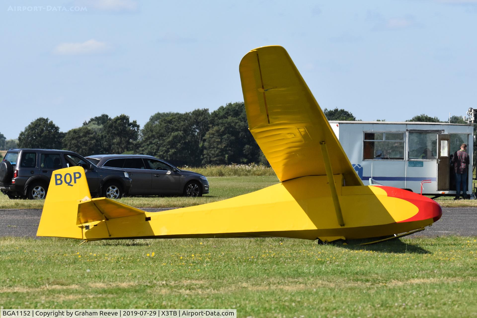 BGA1152, Slingsby T.30B Prefect C/N 0000, Parked at Tibenham.