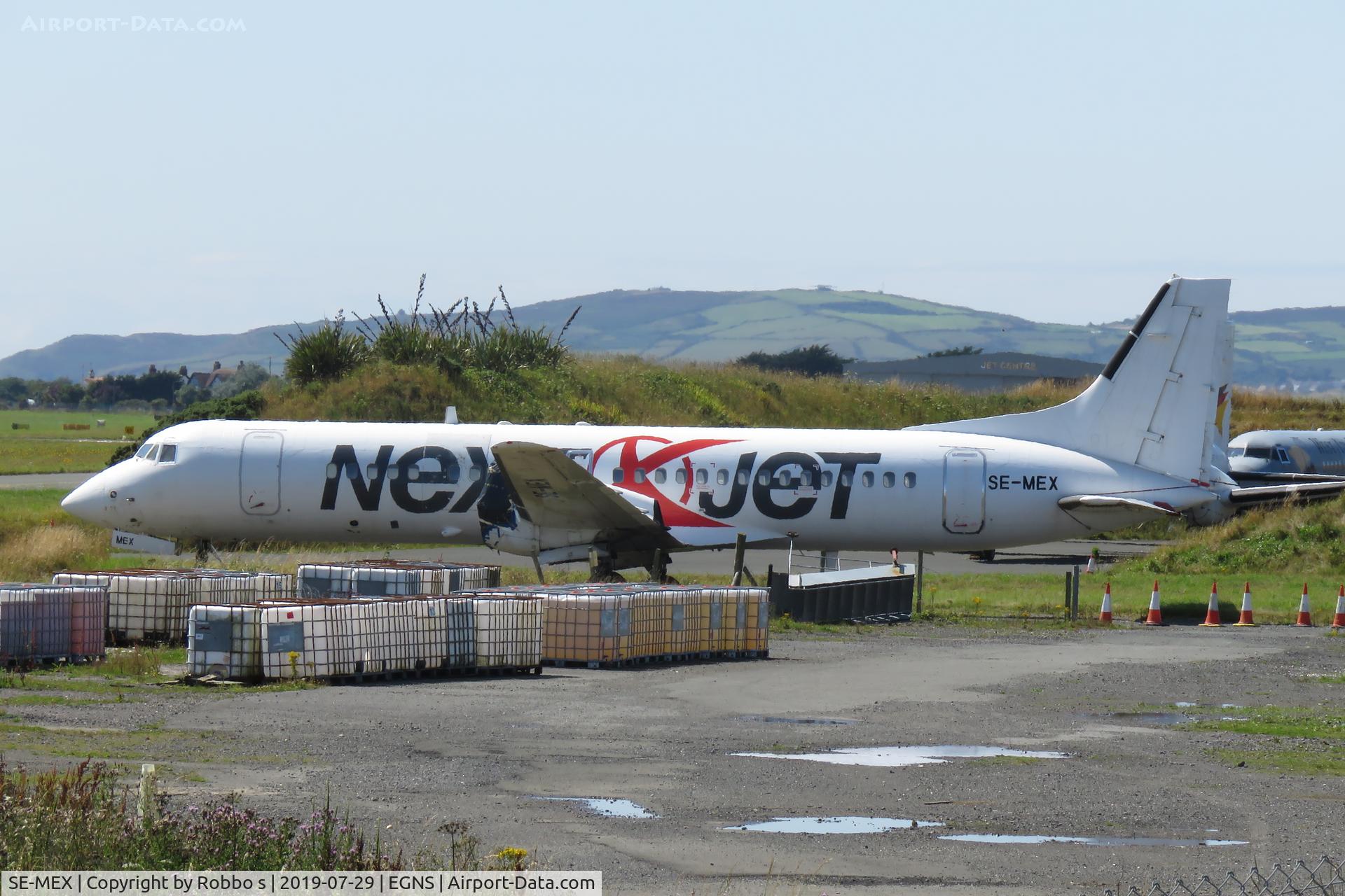 SE-MEX, 1989 British Aerospace ATP C/N 2018, SE-MEX Bae ATP ex Nextjet seen in stored at Ronaldsway Airport IOM.