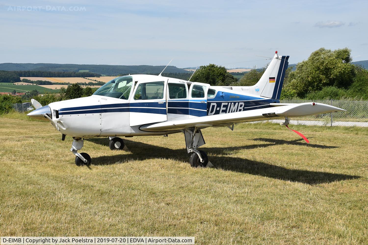 D-EIMB, Beech C24R Sierra C/N MC-603, At Bad Gandersheim