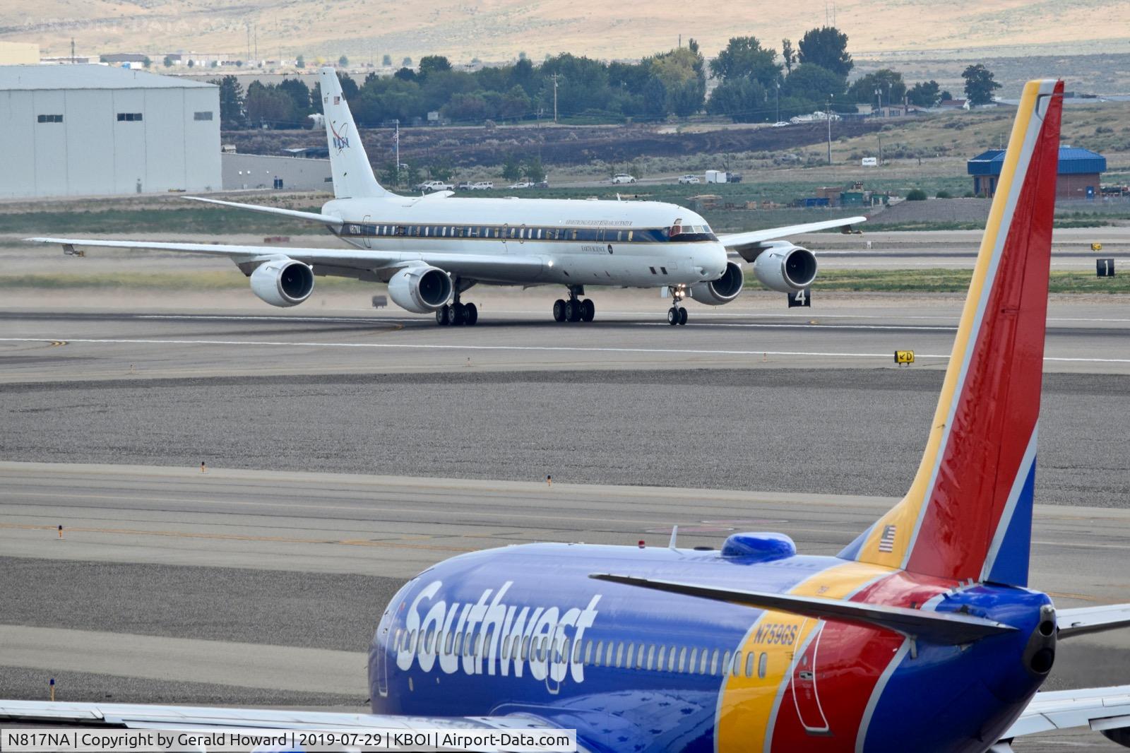 N817NA, 1969 Douglas DC-8-72 C/N 46082, Call sign 