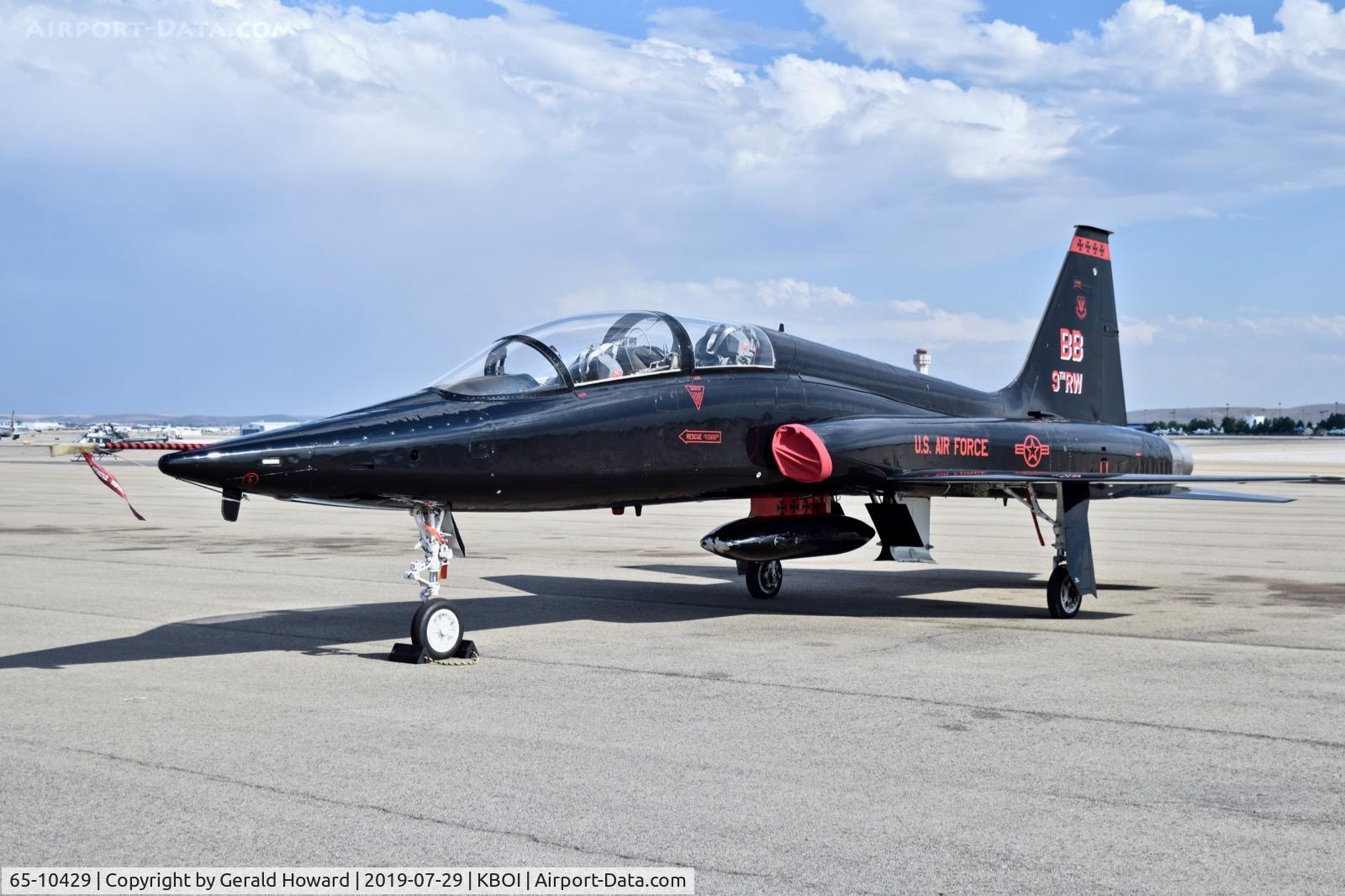 65-10429, 1965 Northrop T-38A-60-NO Talon C/N N.5848, Parked on the north GA ramp.