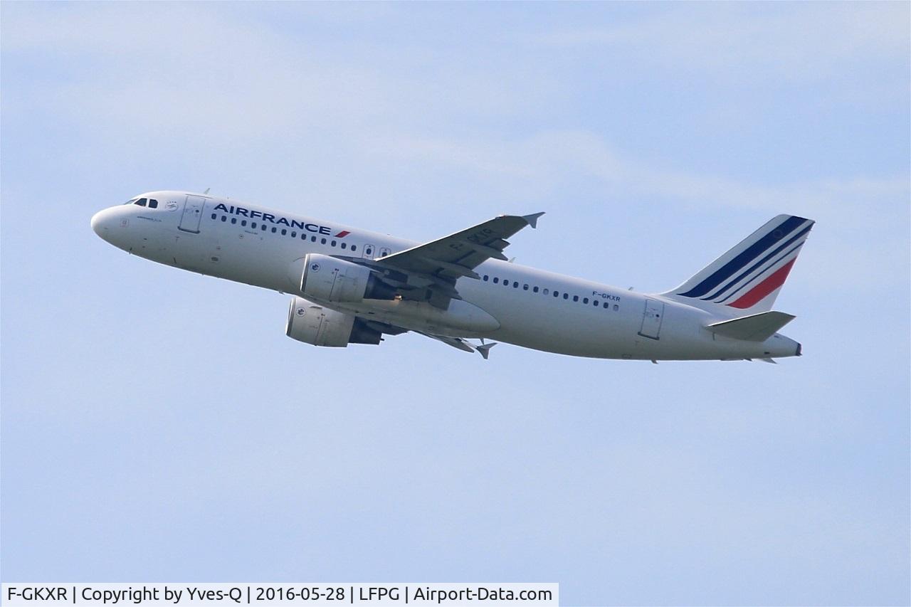 F-GKXR, 2009 Airbus A320-214 C/N 3795, Airbus A320-214, Take-off Rwy 08L, Roissy Charles De Gaulle Airport (LFPG-CDG)