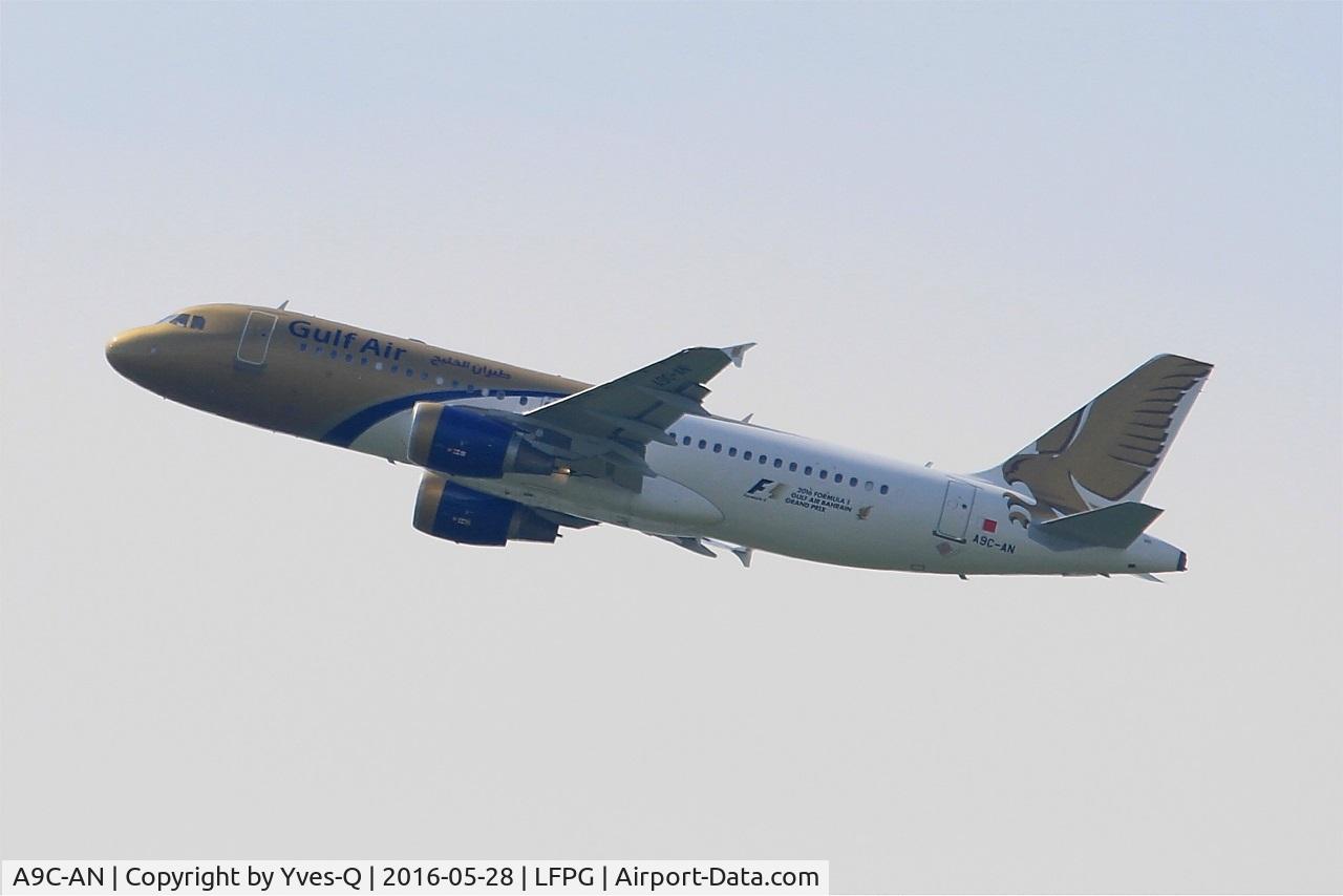 A9C-AN, 2011 Airbus A320-214 C/N 4865, Airbus A320-214, Take-off Rwy 08L, Roissy Charles De Gaulle Airport (LFPG-CDG)