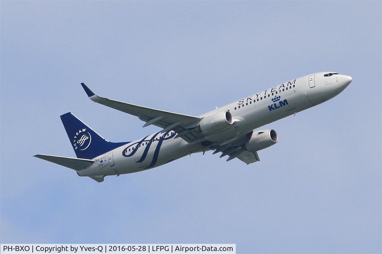 PH-BXO, 2001 Boeing 737-9K2 C/N 29599, Boeing 737-9K2, Take off rwy 06R, Roissy Charles De Gaulle airport (LFPG-CDG)