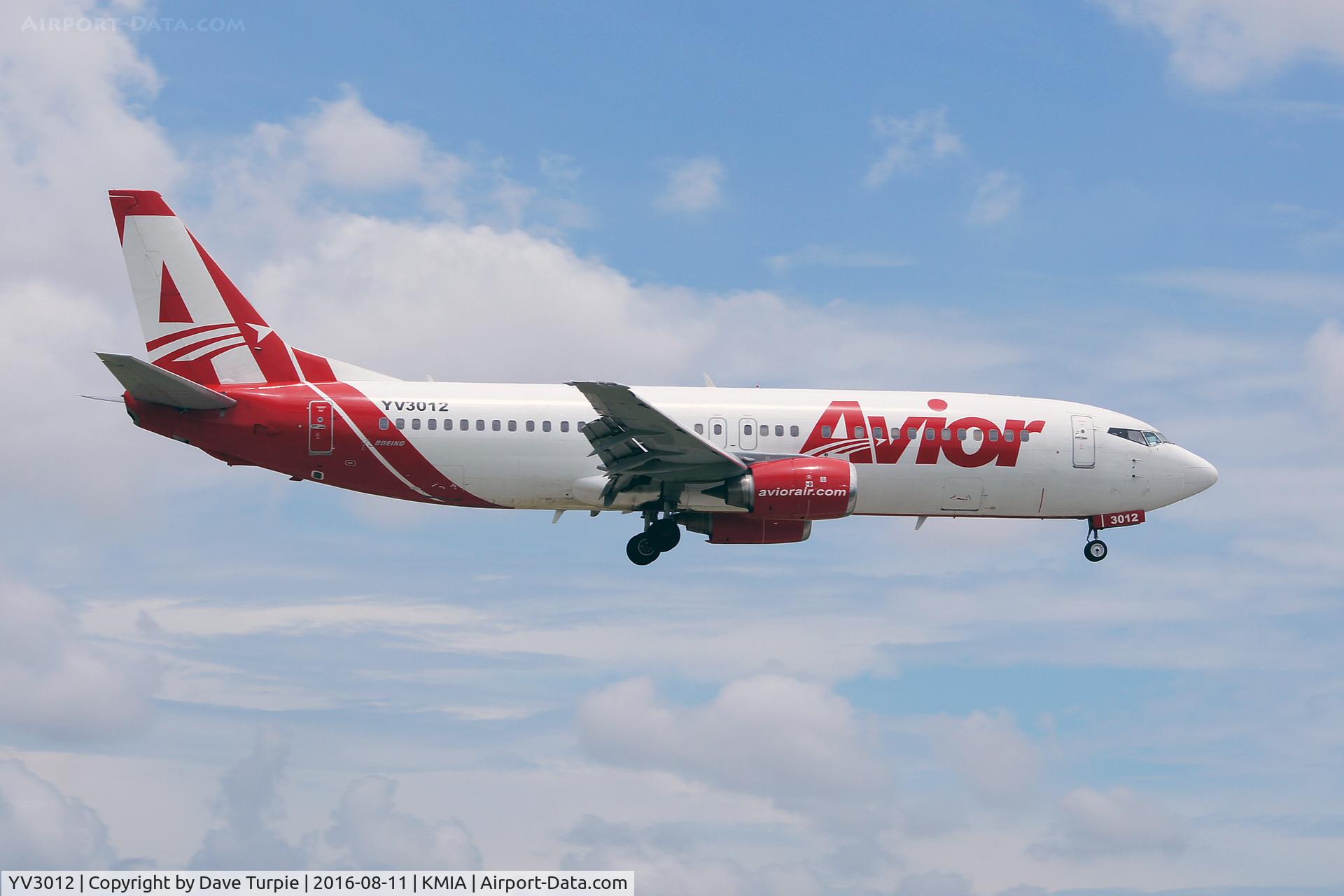 YV3012, 1989 Boeing 737-401 C/N 23990, No comment.