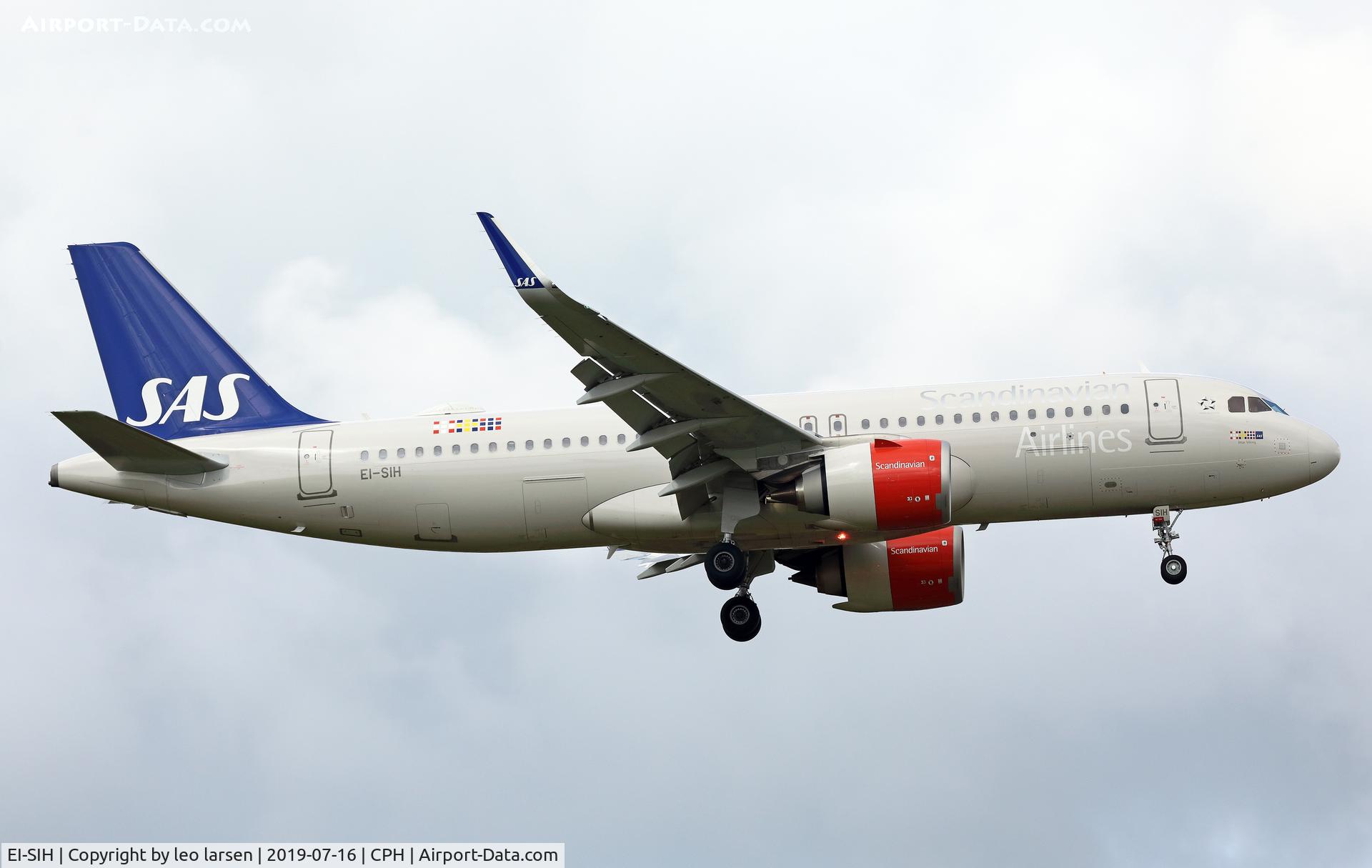 EI-SIH, 2018 Airbus A320-251N C/N 8551, copenhegen 16.7.2019
