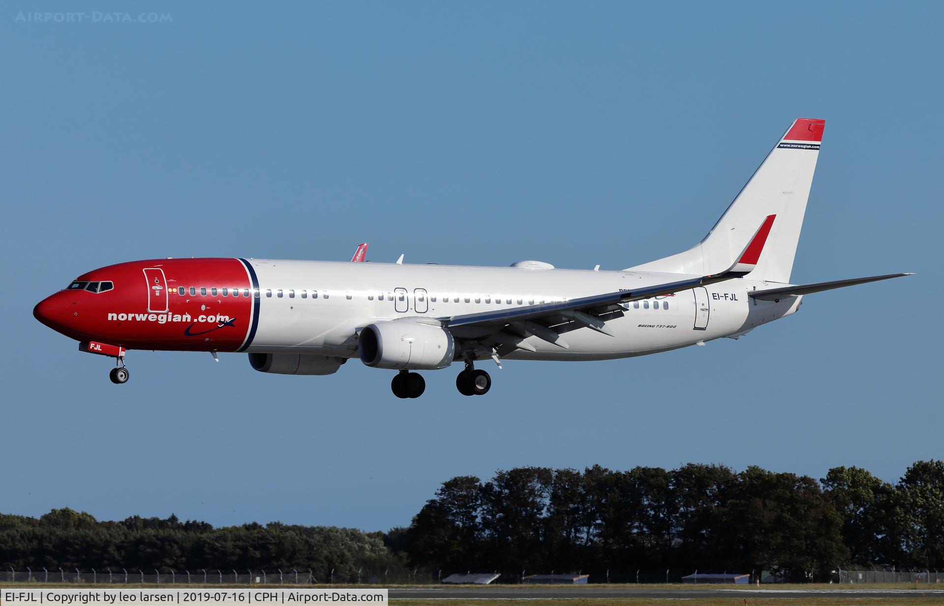 EI-FJL, 2016 Boeing 737-8JP C/N 42073, Copenhagen 16.7.2019 L/D R-04L