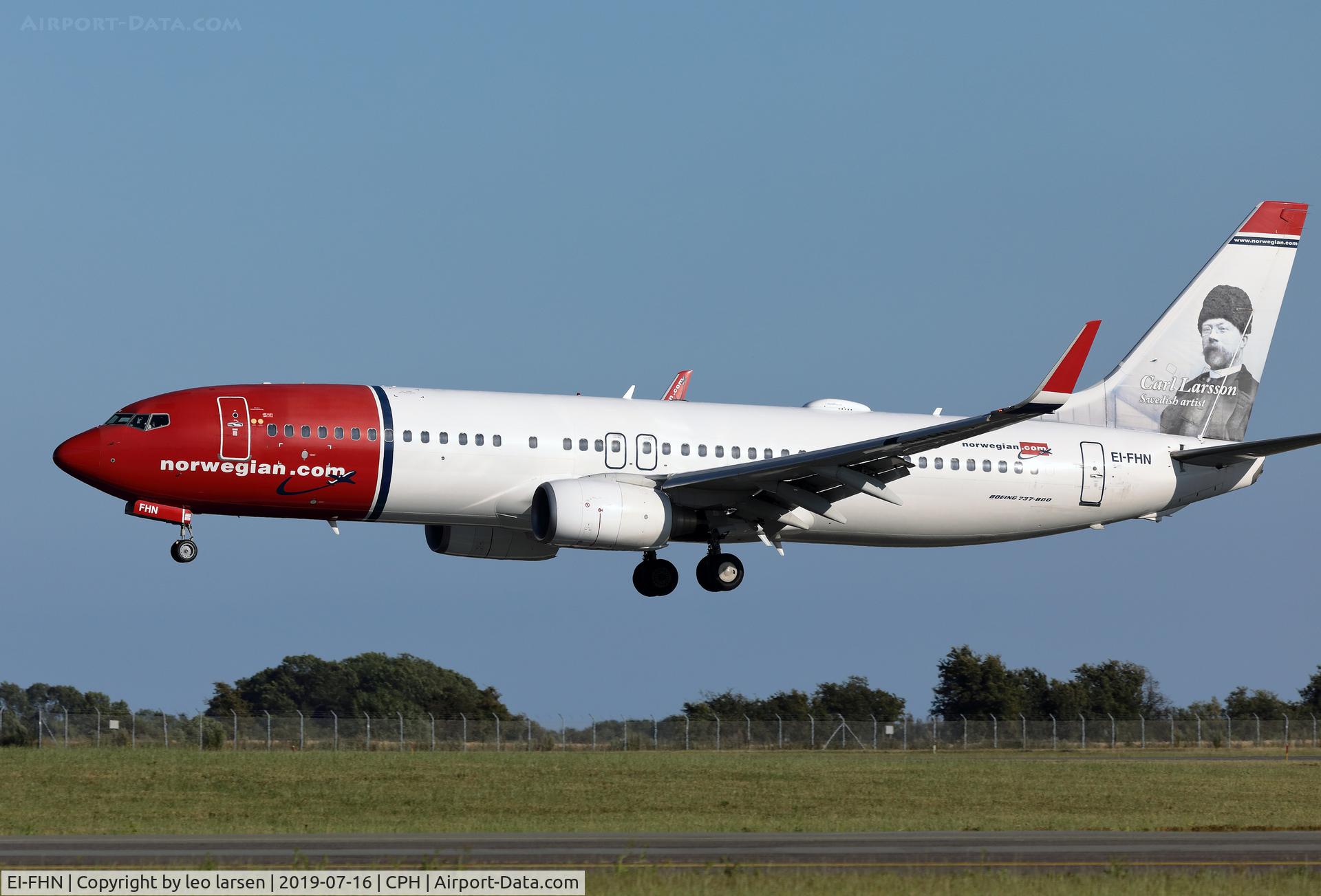 EI-FHN, 2011 Boeing 737-8JP C/N 39046, Copenhagen 16.7.2019 L/D 04L