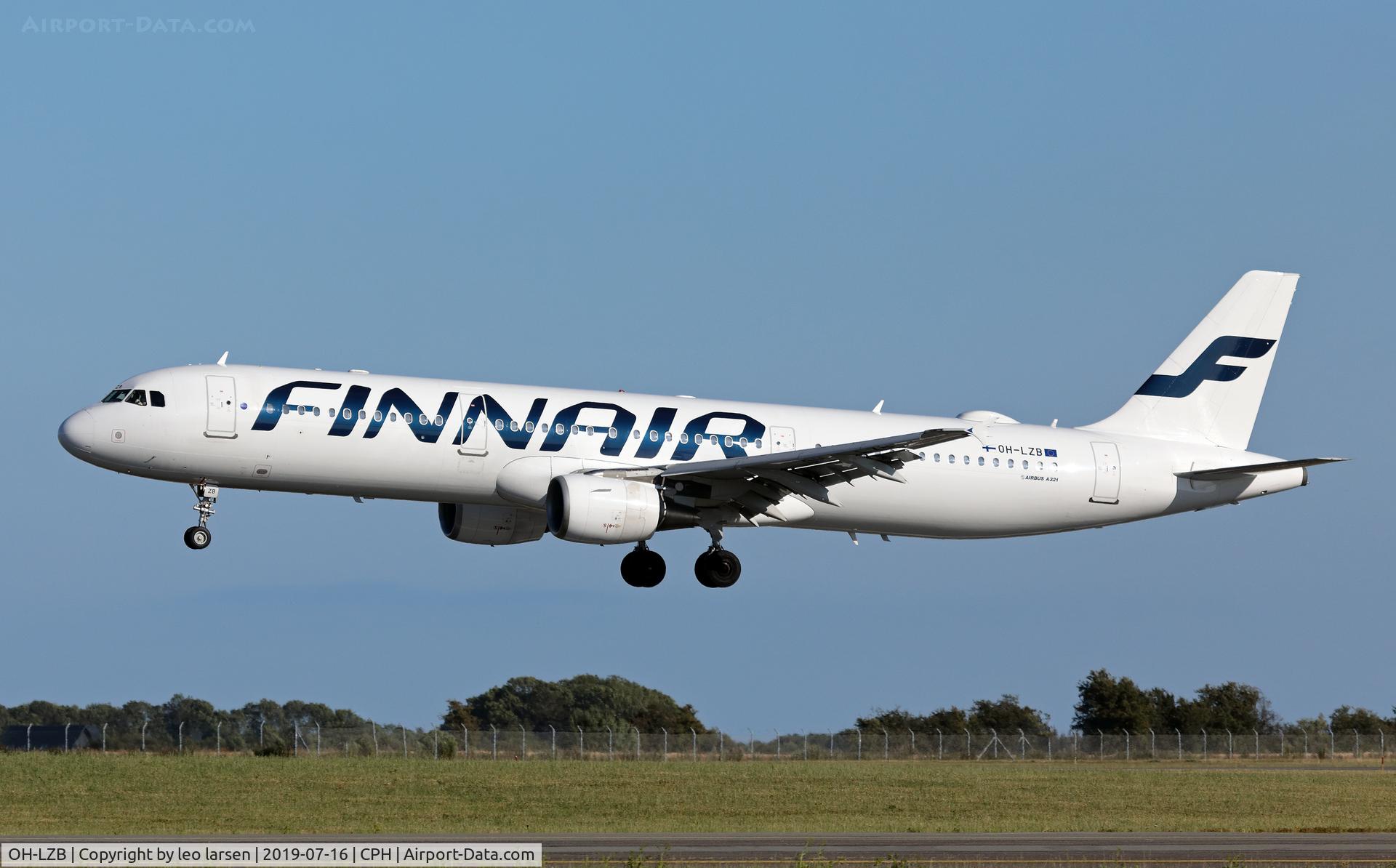 OH-LZB, 1999 Airbus A321-211 C/N 0961, Copenhagen 16.7.2019 L/D R-04L