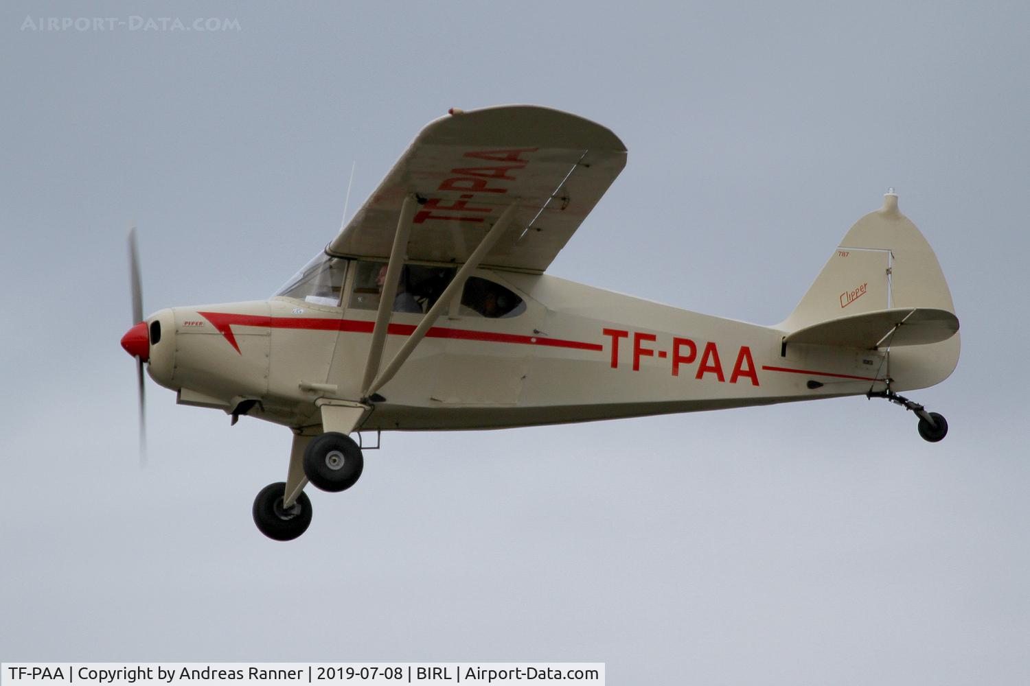 TF-PAA, Piper PA-16 Clipper C/N 787, Piper PA-16
