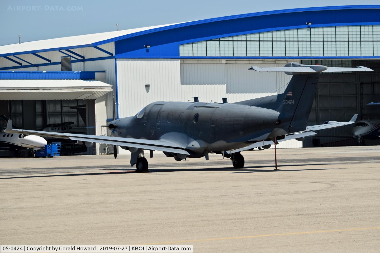 05-0424, 2001 Pilatus U-28A Spectre C/N 424, Parked on the north GA ramp.