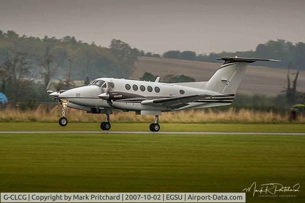 G-CLCG, 2006 Raytheon B200 King Air C/N BB-1931, Taken at Duxford 2007