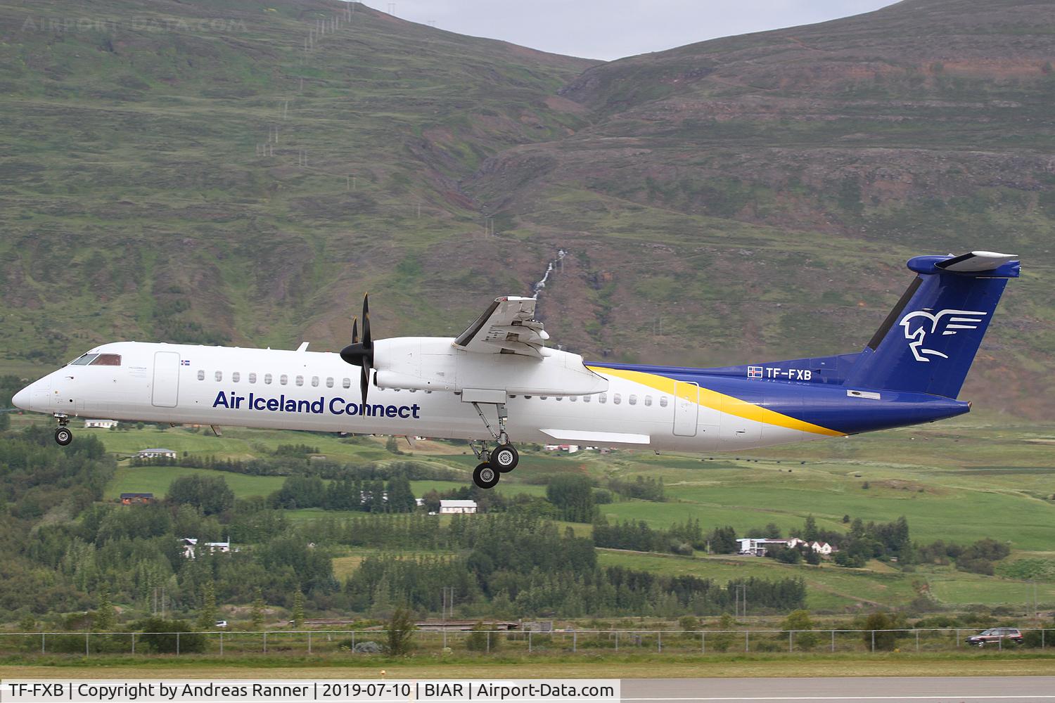 TF-FXB, 2001 De Havilland Canada DHC-8-402Q Dash 8 C/N 4038, Air Iceland Connect DHC-8