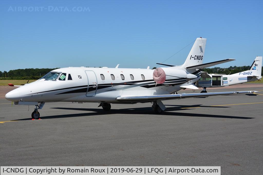 I-CNDG, 2009 Cessna 560XL Citation XLS+ C/N 560-6045, Parked