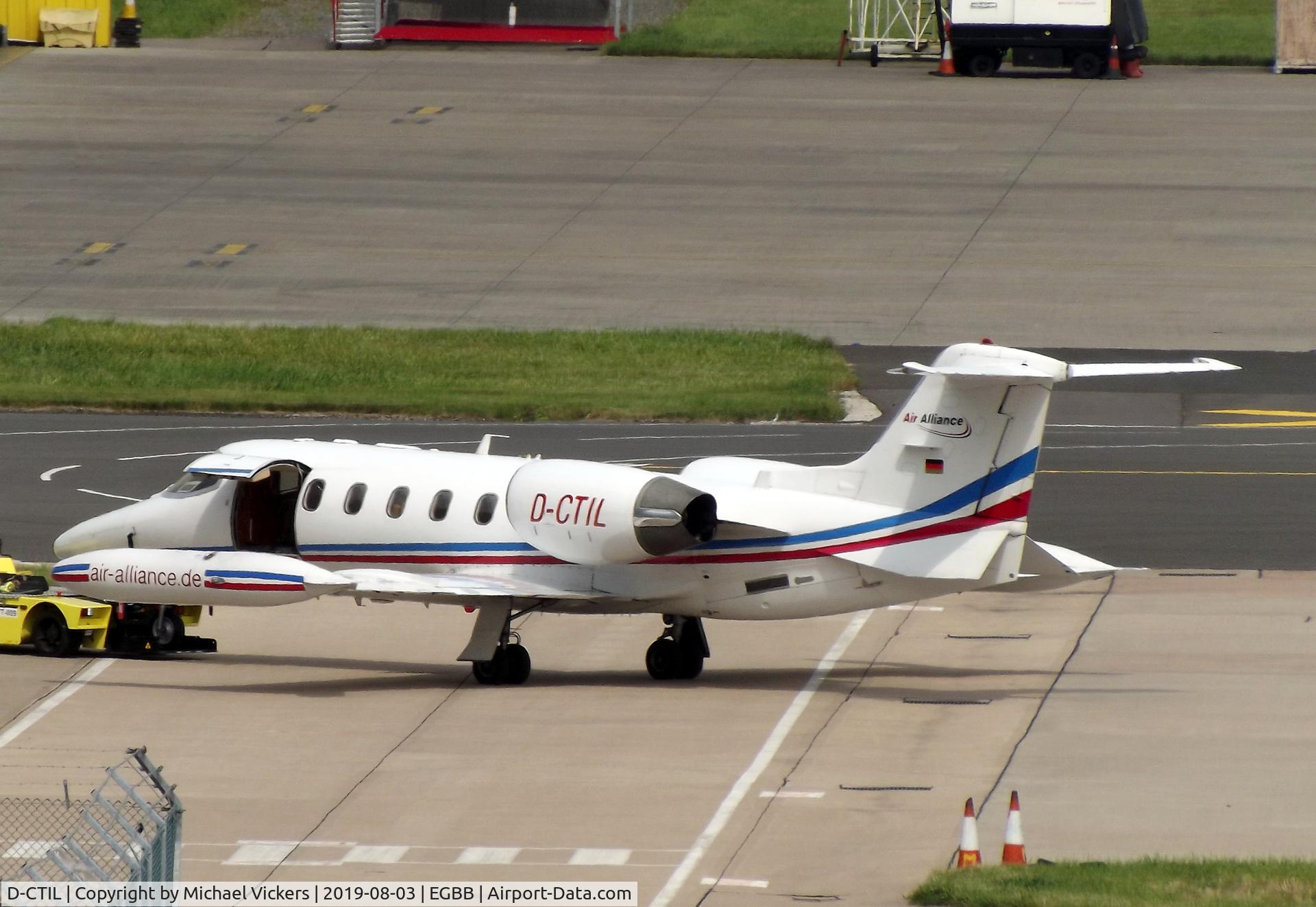 D-CTIL, 1992 Learjet 35A C/N 35A-671, Out side the XLR Hanger