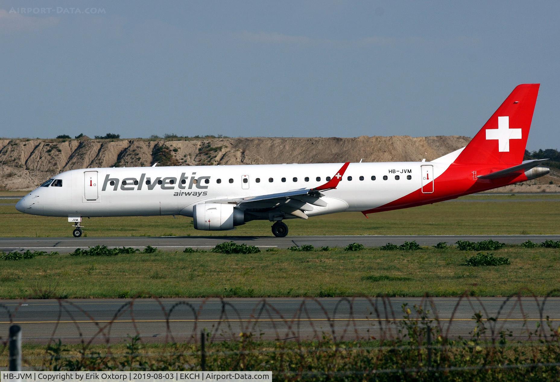 HB-JVM, 2010 Embraer 190LR (ERJ-190-100LR) C/N 19000349, HB-JVM landed rw 04L