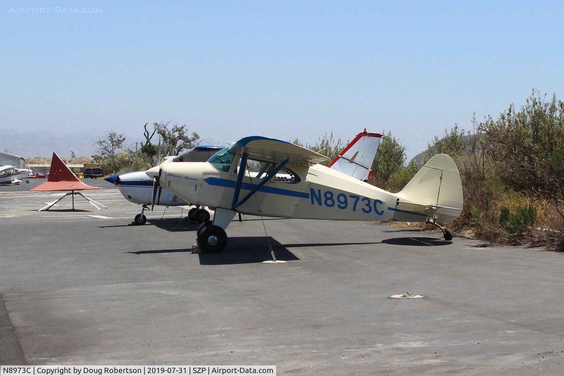 N8973C, 1953 Piper PA-22-135 Tri-Pacer C/N 22-1557, 1953 Piper PA-22-135 TRI-PACER, Lycoming O-290 135 Hp
