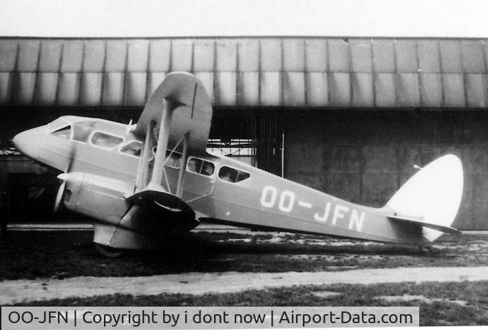 OO-JFN, De Havilland DH-90A Dragonfly C/N 7561, OO-JFN = OO-J(ean-Marie)F(rançois)N(oële)
i am the son from FRANçOIS :-)