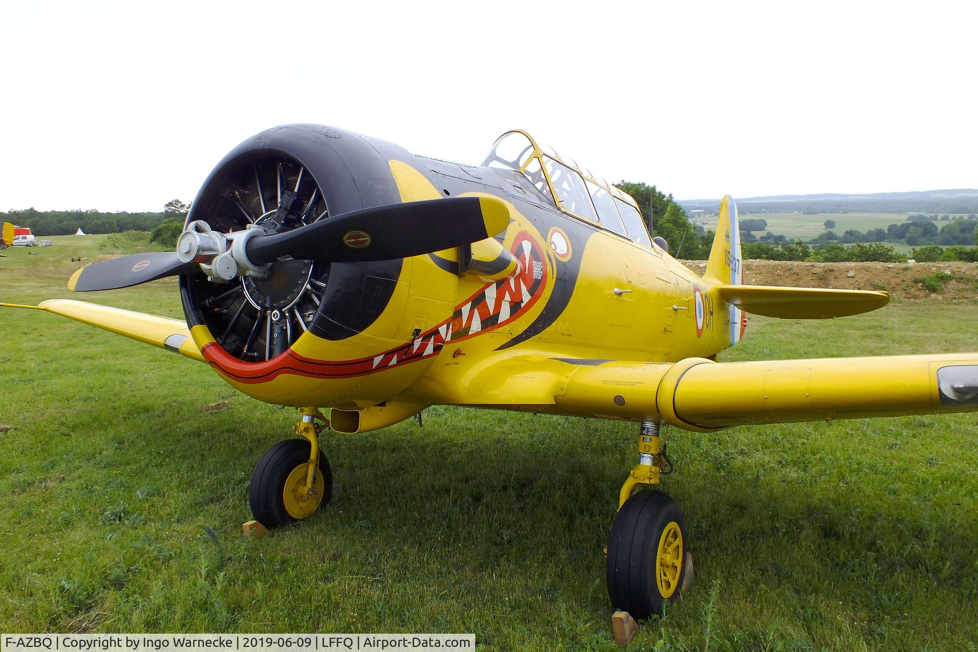 F-AZBQ, North American T-6G Texan C/N 182-535, North American T-6G Texan at the Meeting Aerien 2019, La-Ferte-Alais