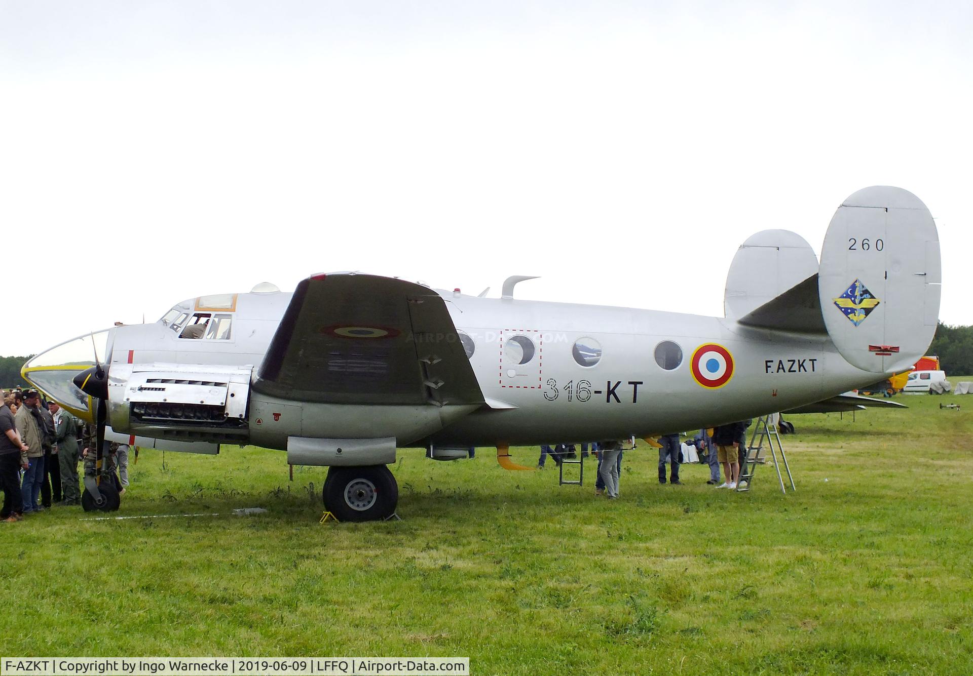 F-AZKT, 1954 Dassault MD-311 Flamant C/N 260, Dassault MD.311 Flamant at the Meeting Aerien 2019, La-Ferte-Alais