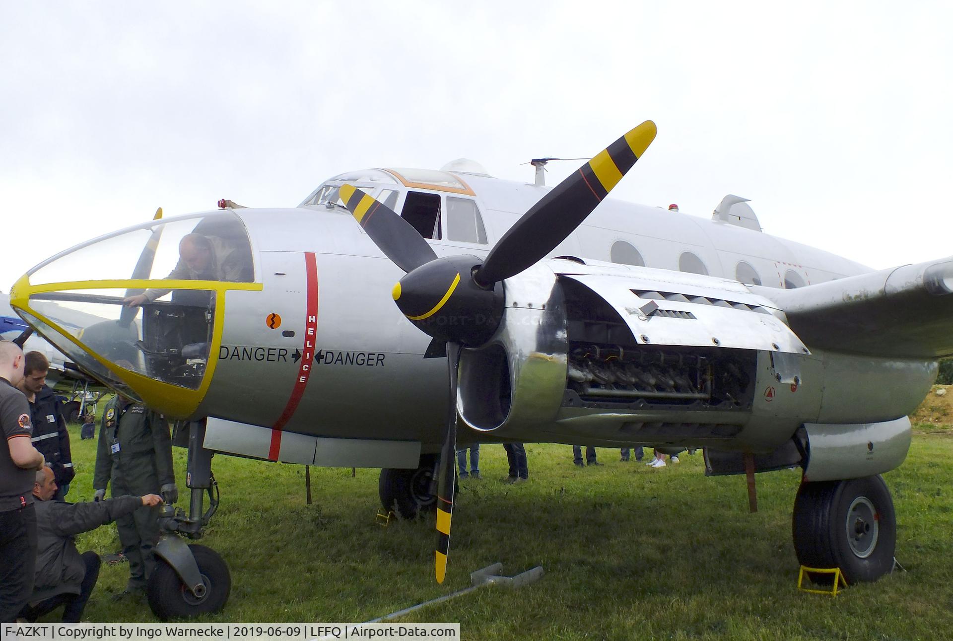 F-AZKT, 1954 Dassault MD-311 Flamant C/N 260, Dassault MD.311 Flamant at the Meeting Aerien 2019, La-Ferte-Alais