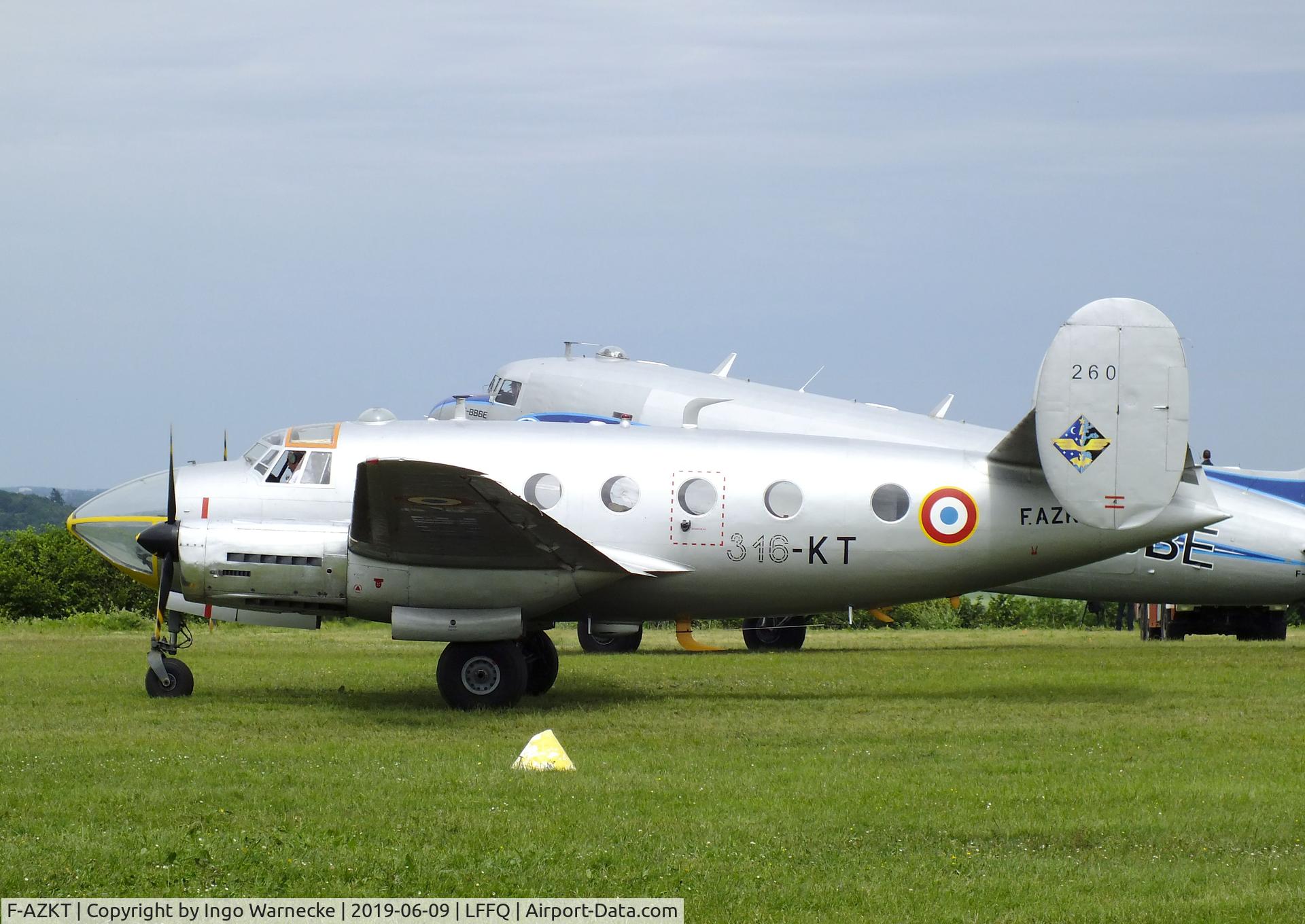 F-AZKT, 1954 Dassault MD-311 Flamant C/N 260, Dassault MD.311 Flamant at the Meeting Aerien 2019, La-Ferte-Alais