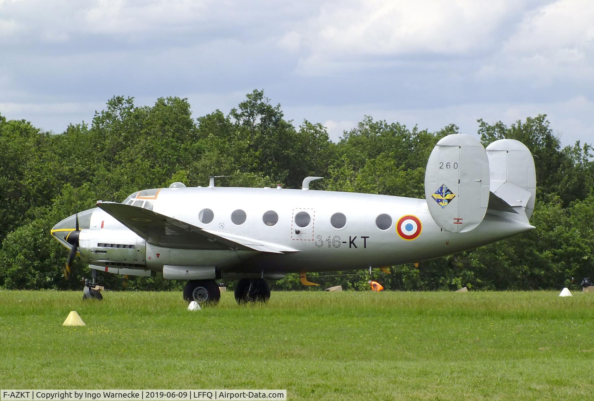 F-AZKT, 1954 Dassault MD-311 Flamant C/N 260, Dassault MD.311 Flamant at the Meeting Aerien 2019, La-Ferte-Alais