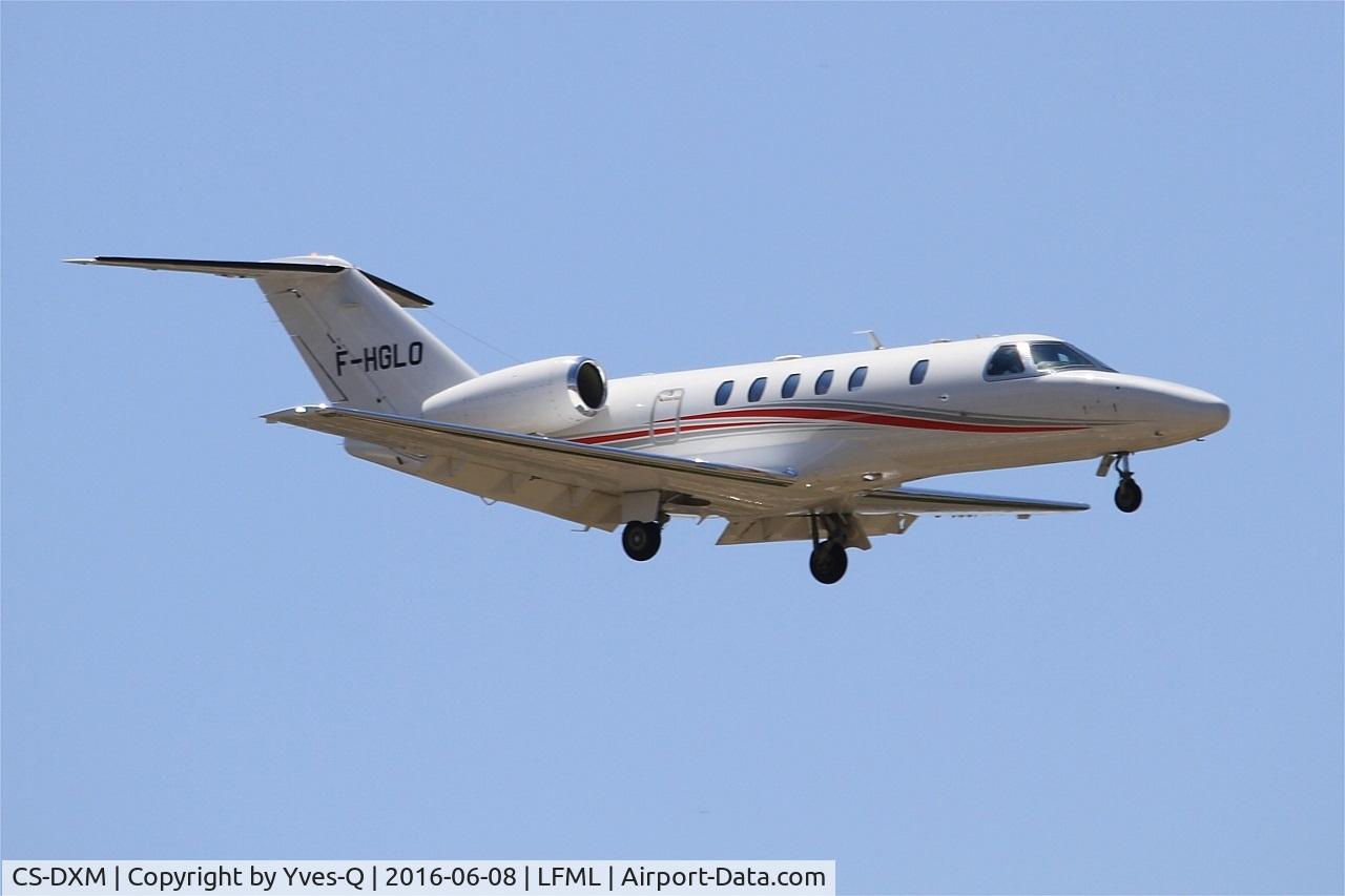 CS-DXM, 2007 Cessna 560 Citation XLS C/N 560-5683, Cessna 560 Citation XLS, Short approach rwy 31R, Marseille-Provence Airport (LFML-MRS)
