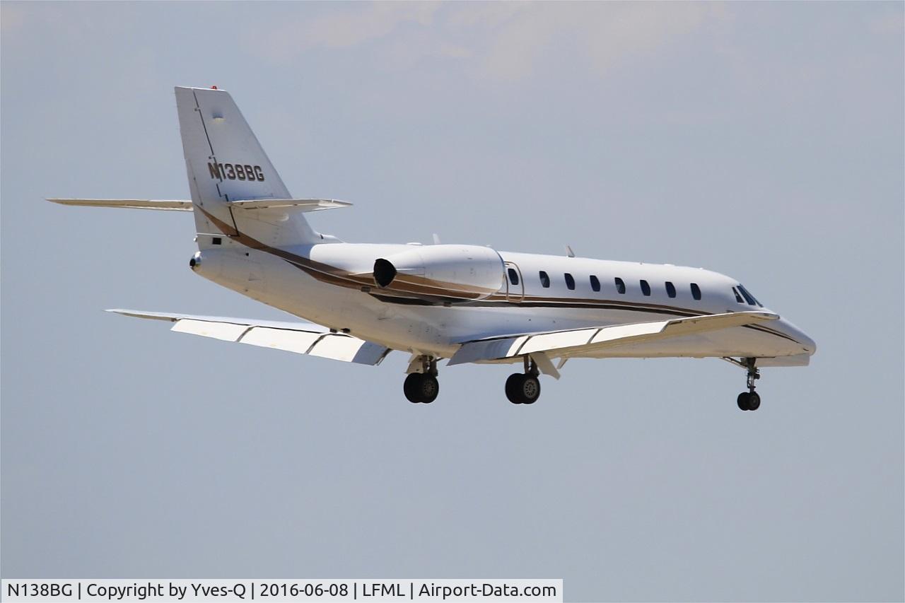 N138BG, 2007 Cessna 680 Citation Sovereign C/N 680-0135, Cessna 680, On final Rwy 31R, Marseille-Provence Airport (LFML-MRS)
