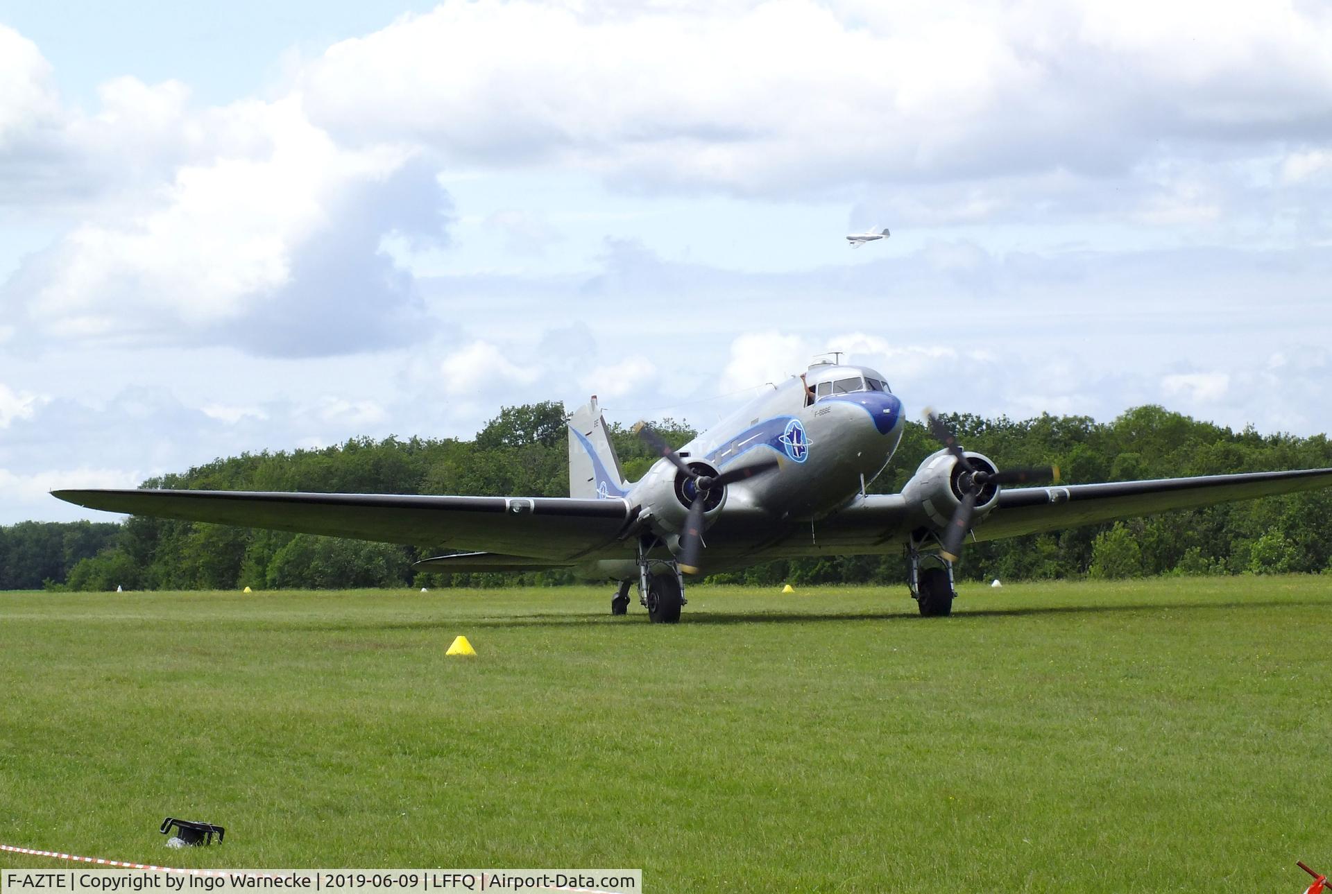 F-AZTE, 1943 Douglas C-47A-1-DL  Skytrain C/N 9172, Douglas C-47A Skytrain (representing an Air France DC-3) at the Meeting Aerien 2019, La-Ferte-Alais