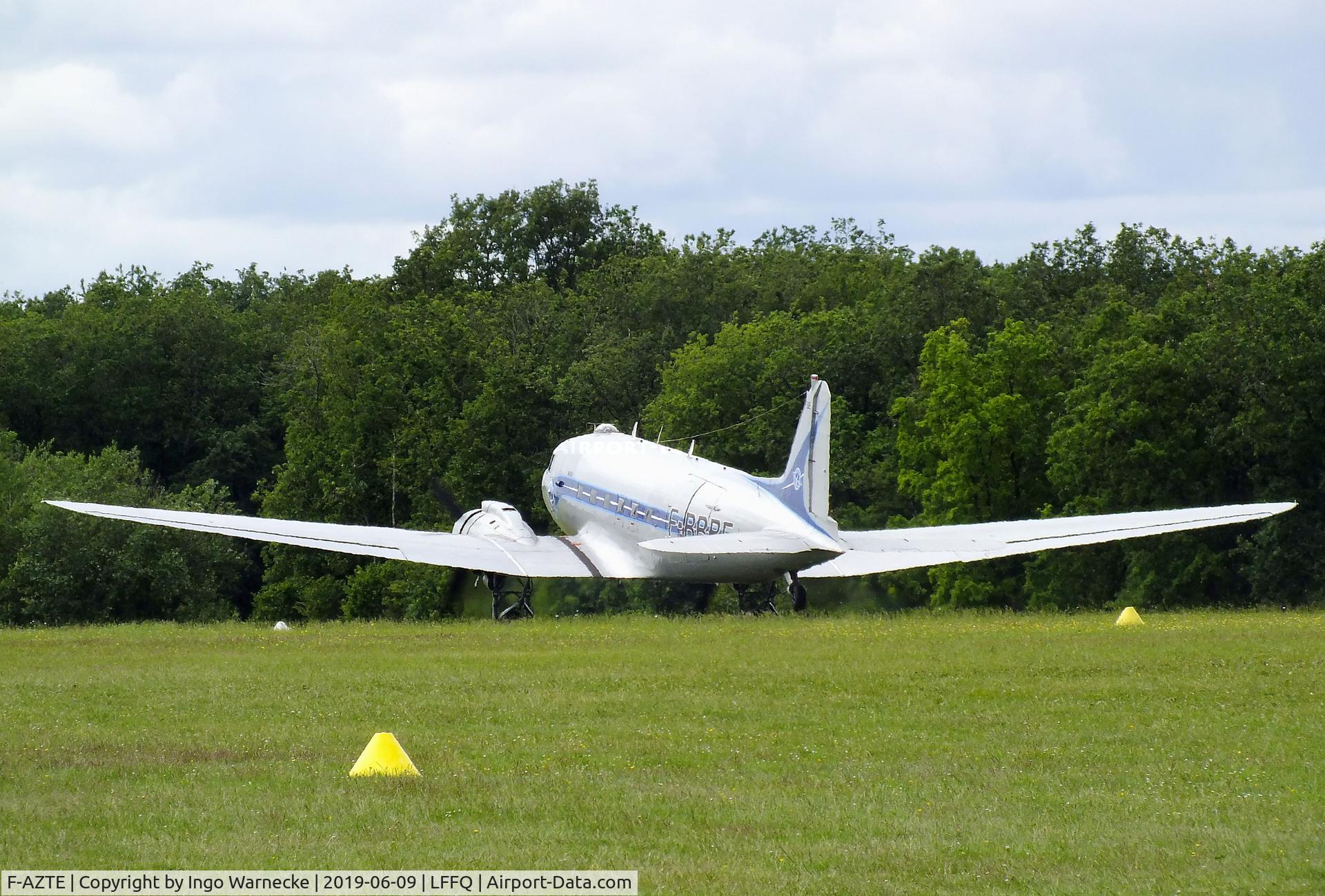 F-AZTE, 1943 Douglas C-47A-1-DL  Skytrain C/N 9172, Douglas C-47A Skytrain (representing an Air France DC-3) at the Meeting Aerien 2019, La-Ferte-Alais