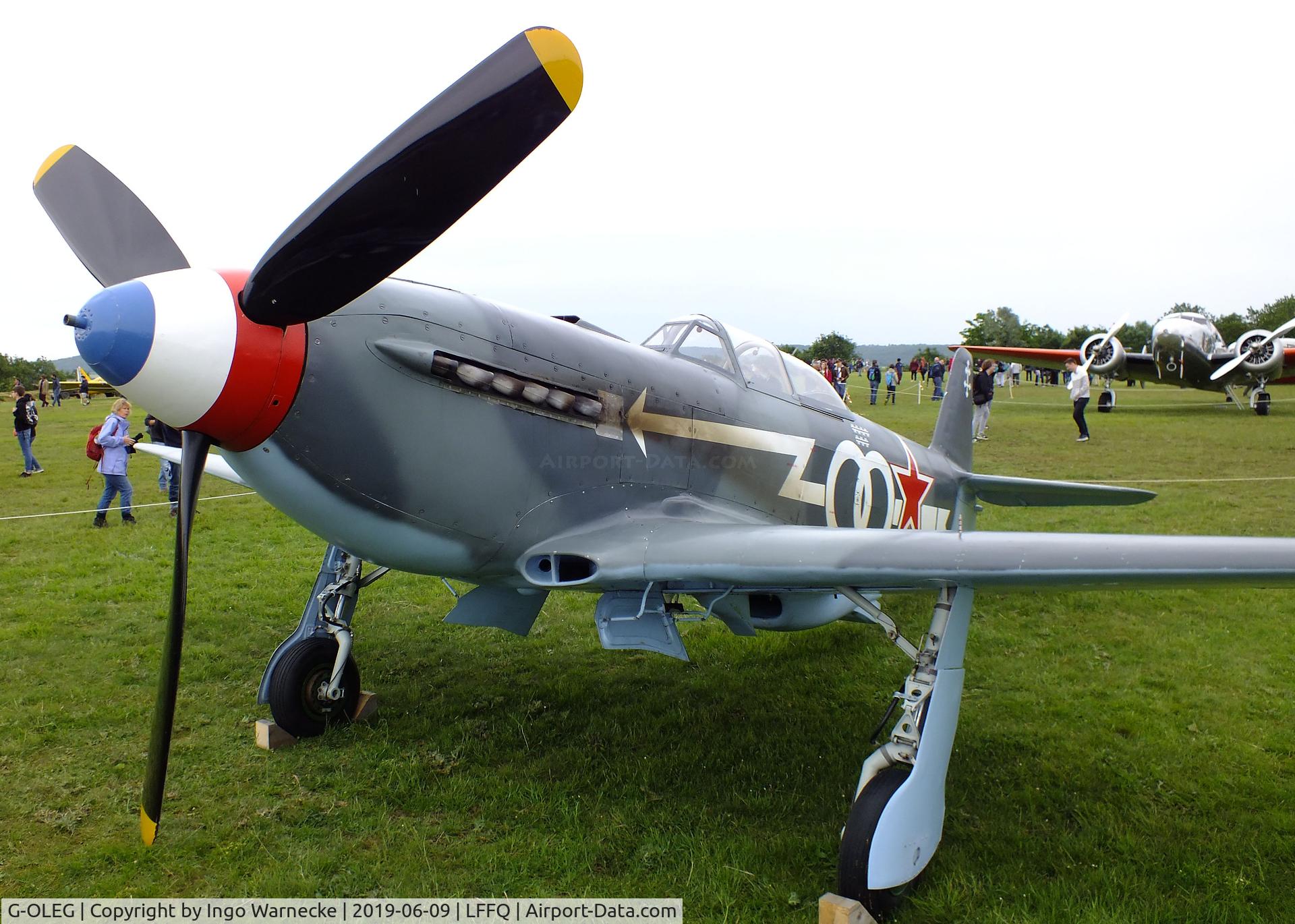 G-OLEG, 1944 Yakovlev Yak-3UA C/N 202, Yakovlev Yak-3UA at the Meeting Aerien 2019, La-Ferte-Alais