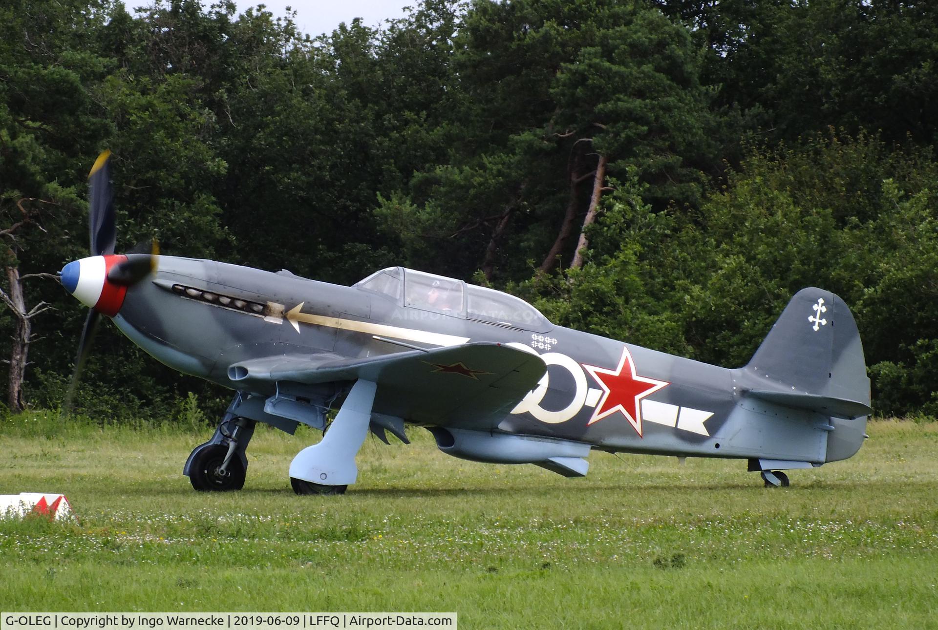 G-OLEG, 1944 Yakovlev Yak-3UA C/N 202, Yakovlev Yak-3UA at the Meeting Aerien 2019, La-Ferte-Alais