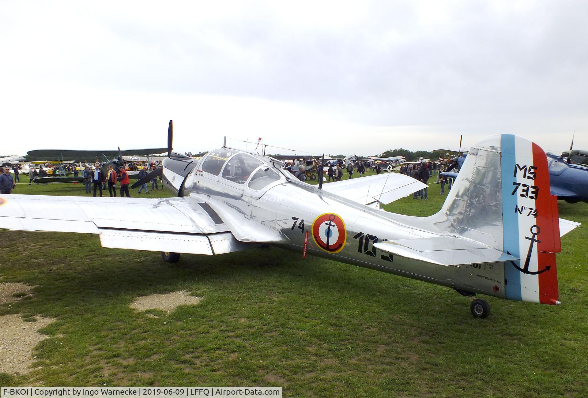 F-BKOI, Morane-Saulnier MS-733 Alcyon C/N 74, Morane-Saulnier MS.733 Alcyon at the Meeting Aerien 2019, La-Ferte-Alais