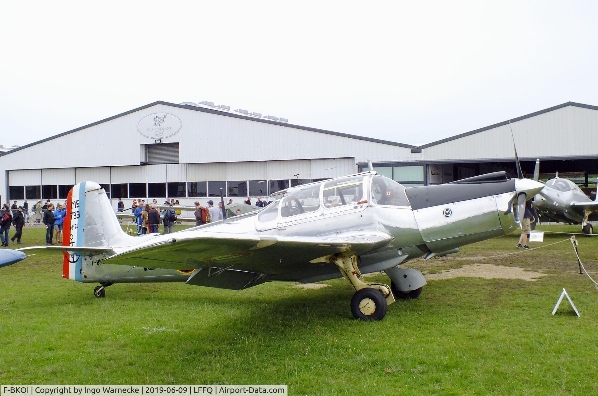 F-BKOI, Morane-Saulnier MS-733 Alcyon C/N 74, Morane-Saulnier MS.733 Alcyon at the Meeting Aerien 2019, La-Ferte-Alais