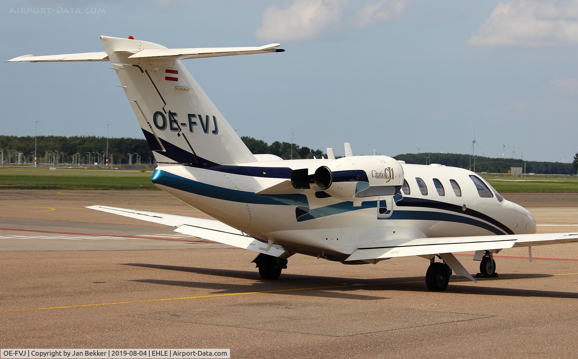 OE-FVJ, 2001 Cessna 525 CitationJet CJ1 C/N 525-0450, Lelystad Airport
