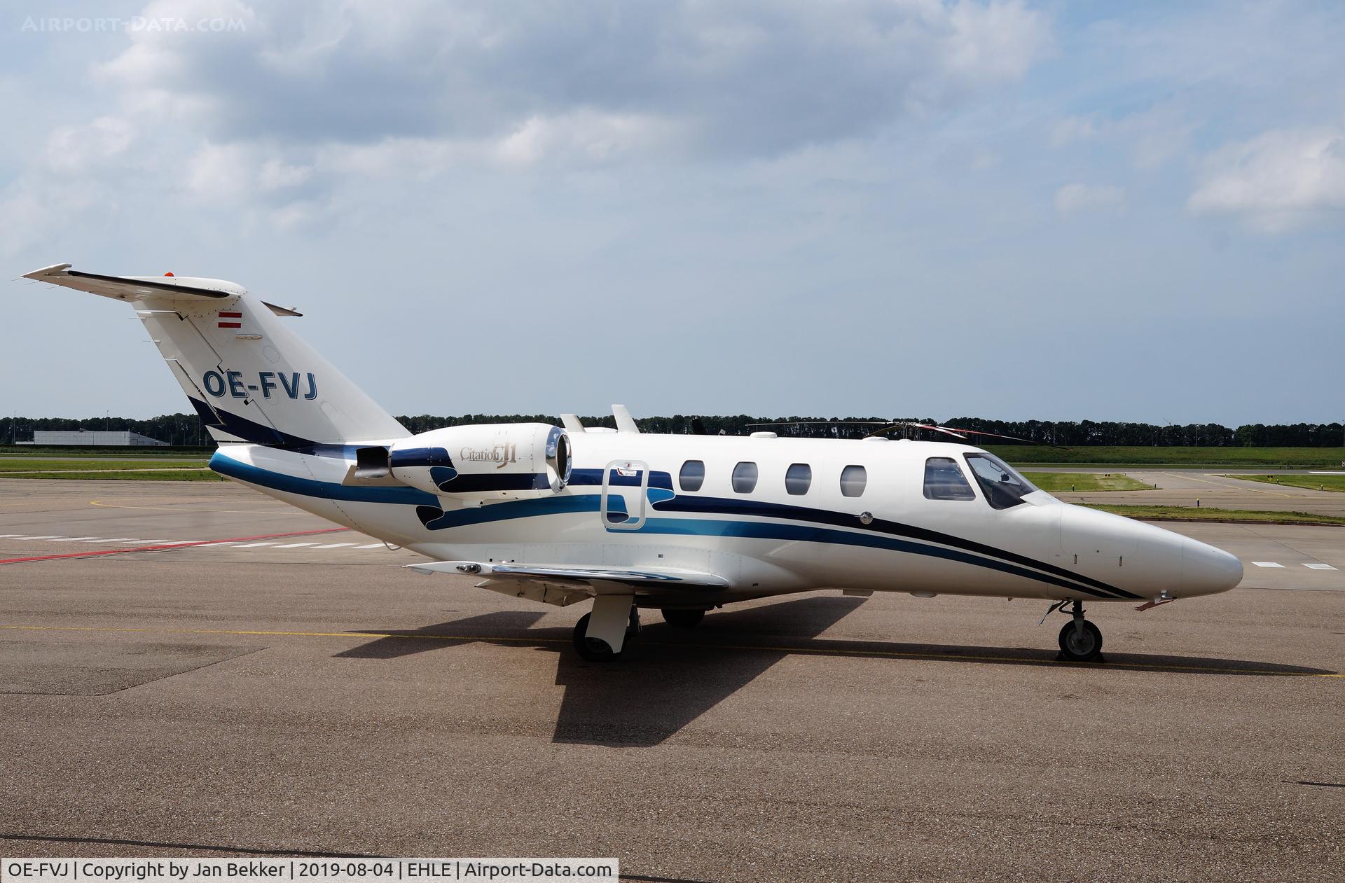 OE-FVJ, 2001 Cessna 525 CitationJet CJ1 C/N 525-0450, Lelystad Airport