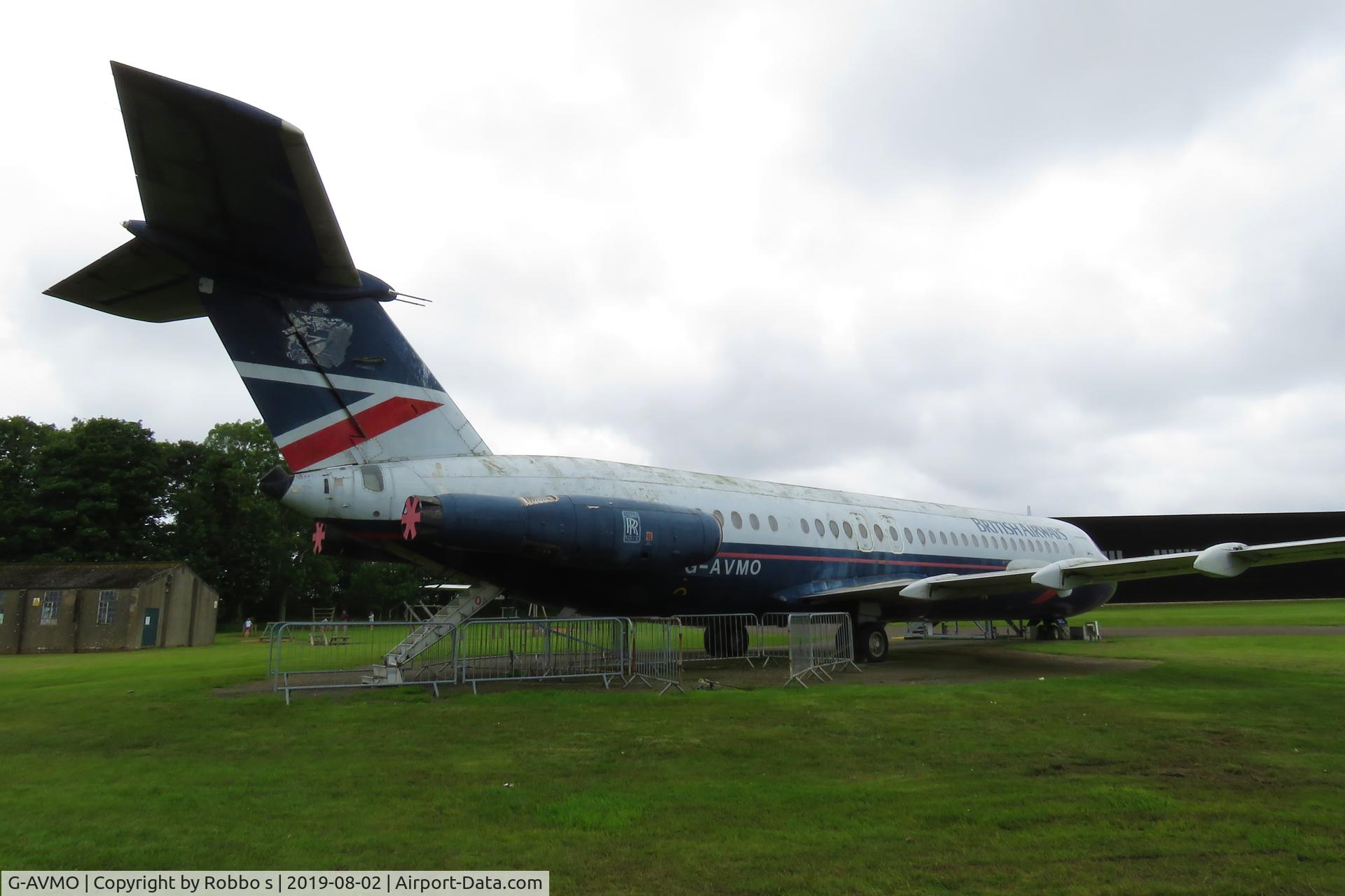 G-AVMO, 1968 BAC 111-510ED One-Eleven C/N BAC.143, G-AVMO BAC 1-11 at the National Museum of Flight at East Fortune Scotland.