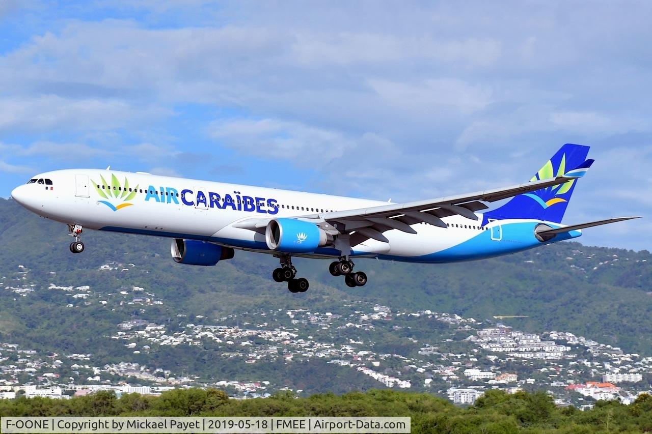 F-OONE, 2008 Airbus A330-323E C/N 965, Landing rwy 14