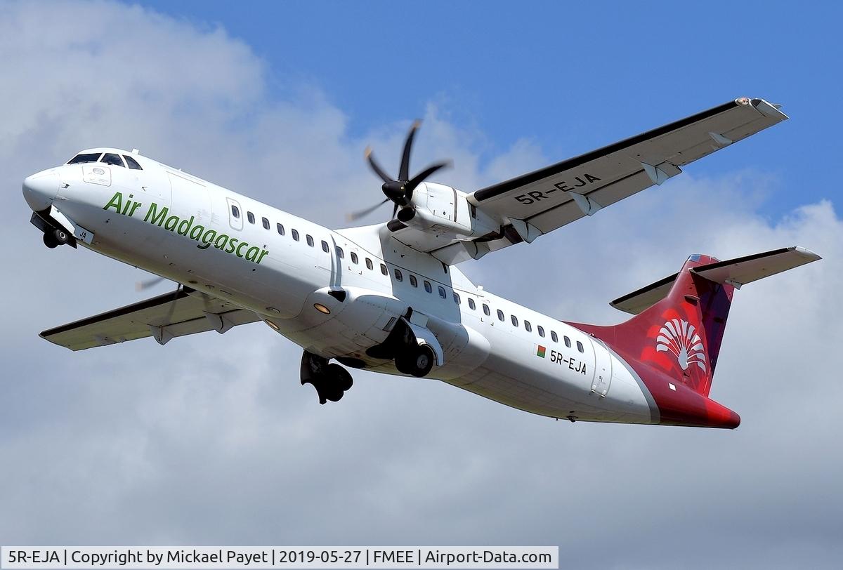 5R-EJA, 2015 ATR 72-600 C/N 1239, Taking off rwy 12