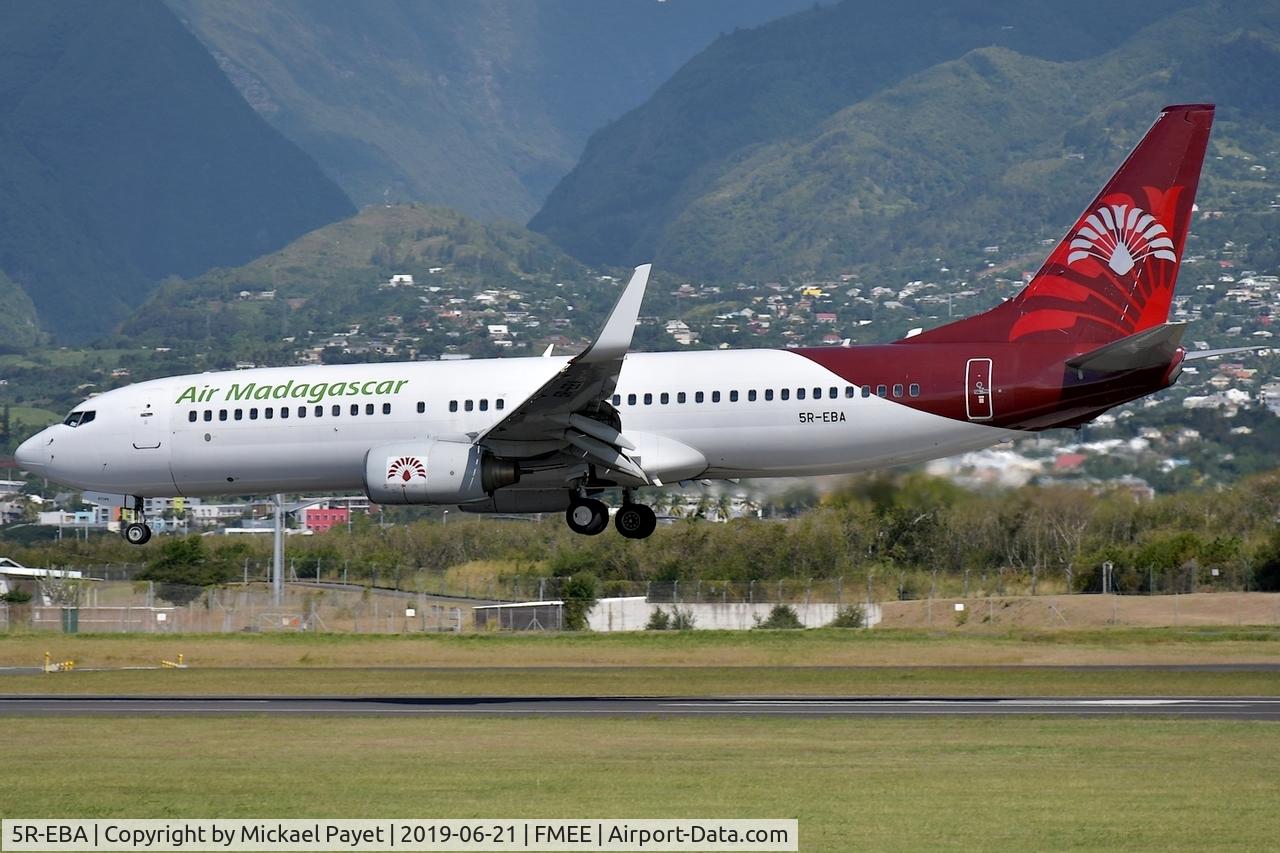 5R-EBA, 2007 Boeing 737-86N C/N 35212, Landing rwy 14
