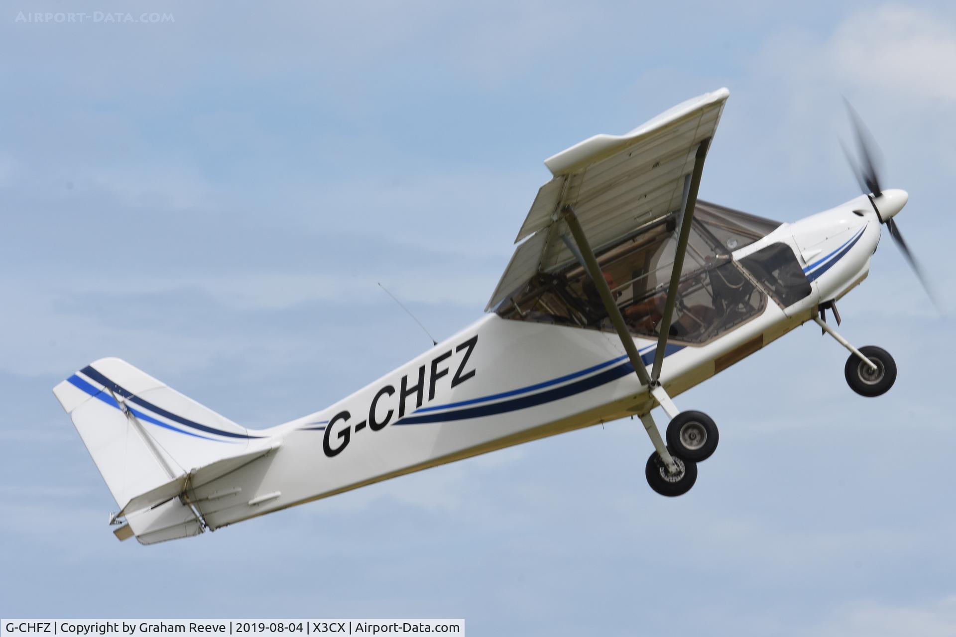 G-CHFZ, 2011 Best Off Skyranger Nynja 912S(1) C/N BMAA/HB/618, Departing from Northrepps.