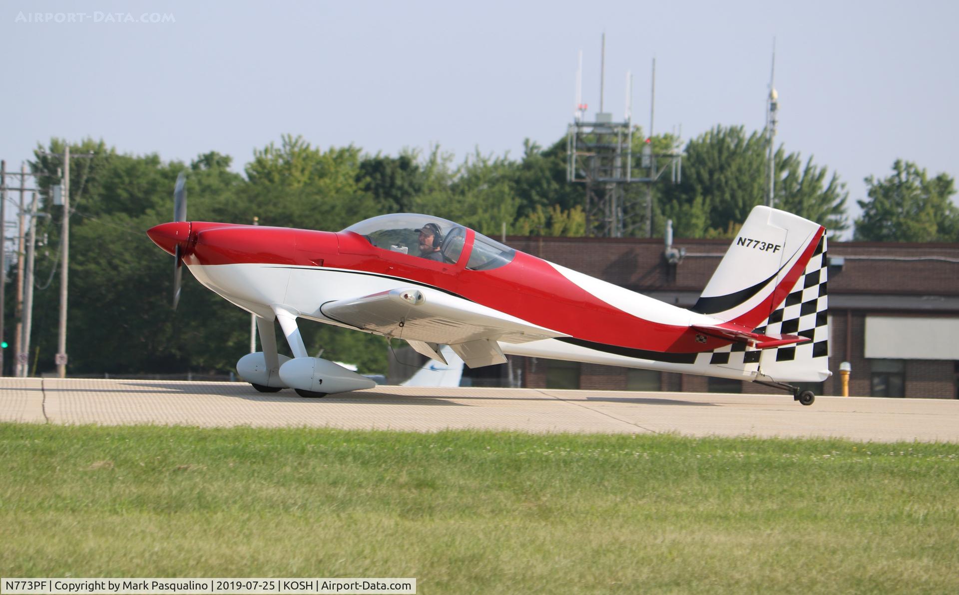 N773PF, 2008 Vans RV-7 C/N 71785, Vans RV-7