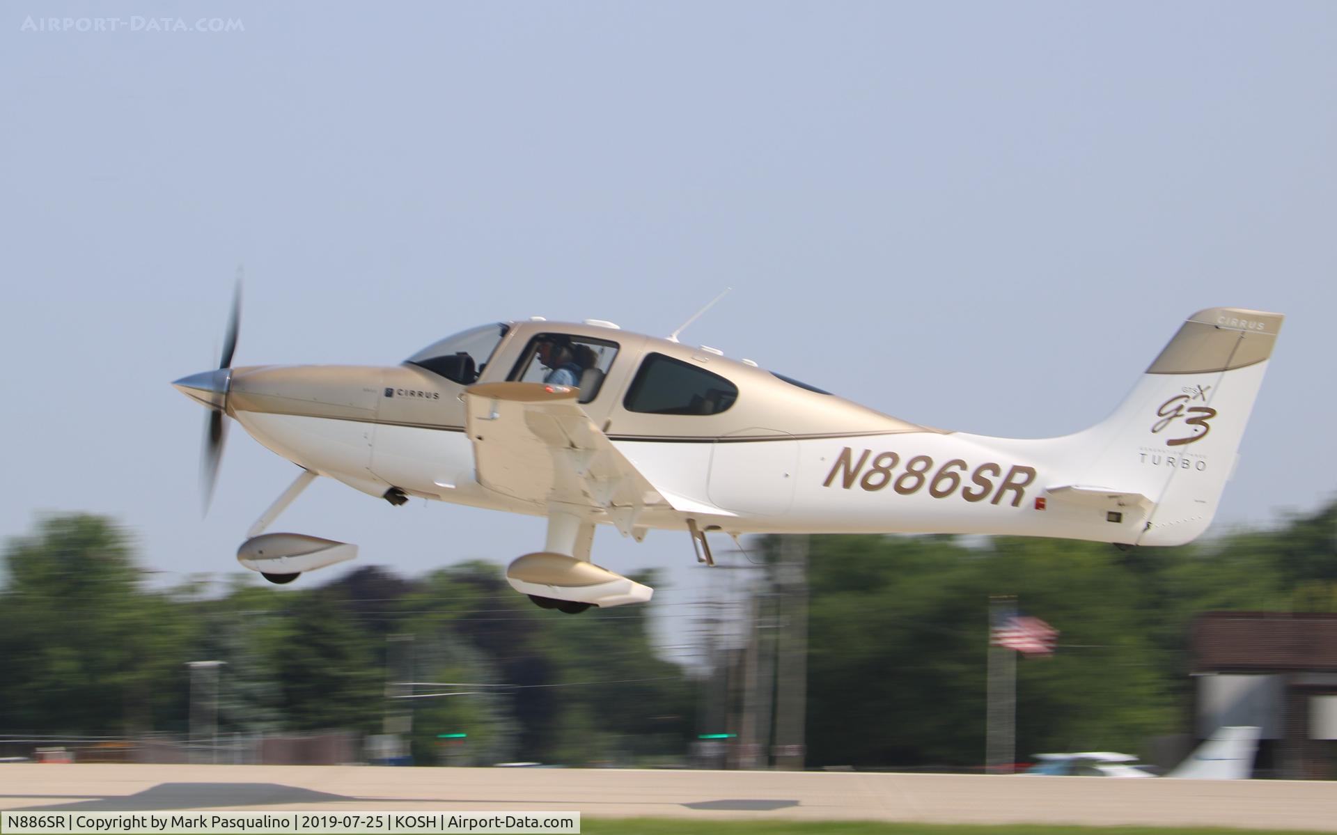 N886SR, 2007 Cirrus SR22 C/N 2832, Cirrus SR22