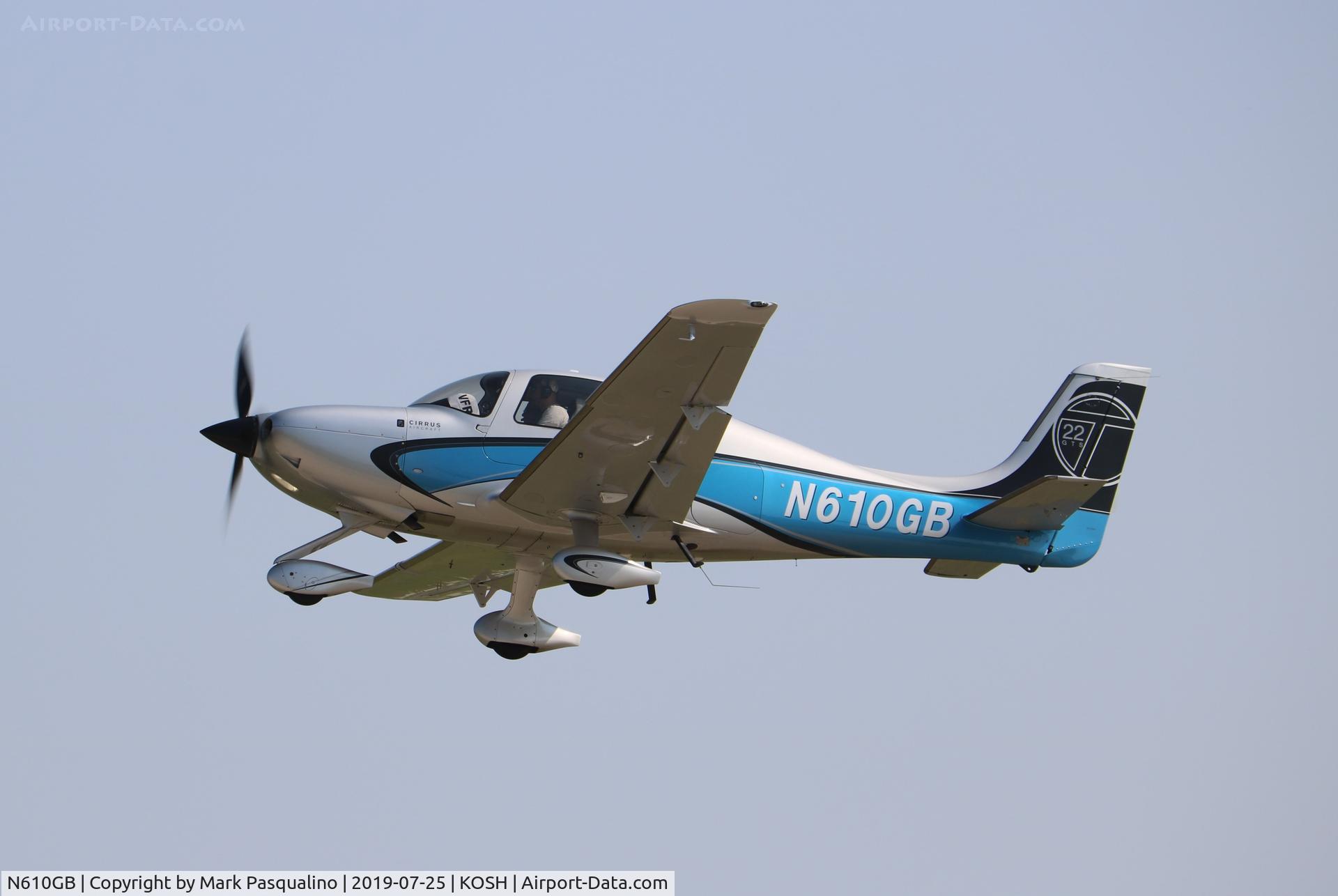 N610GB, 2013 Cirrus SR22T C/N 0444, Cirrus SR22T
