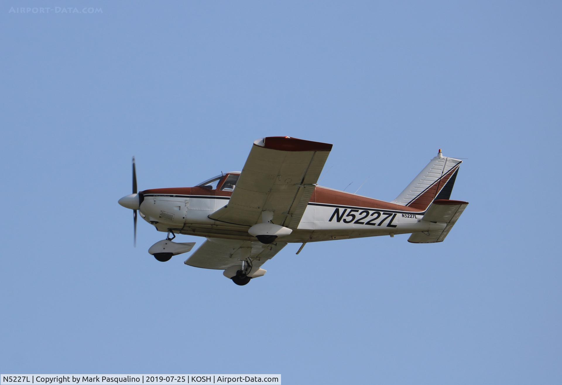 N5227L, 1967 Piper PA-28-180 C/N 28-4521, Piper PA-28-180