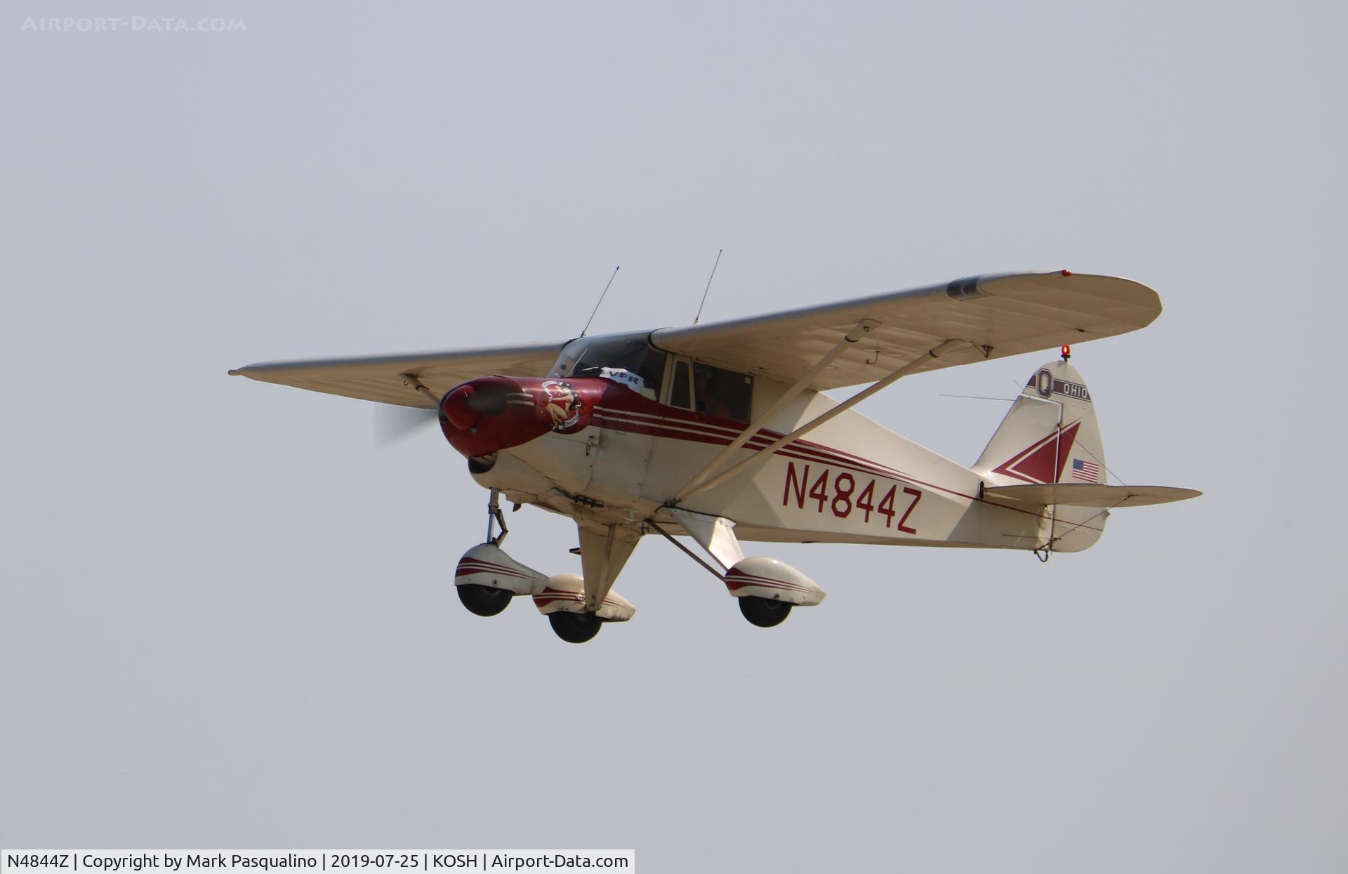 N4844Z, 1961 Piper PA-22-108 Colt C/N 22-8418, Piper PA-28-108