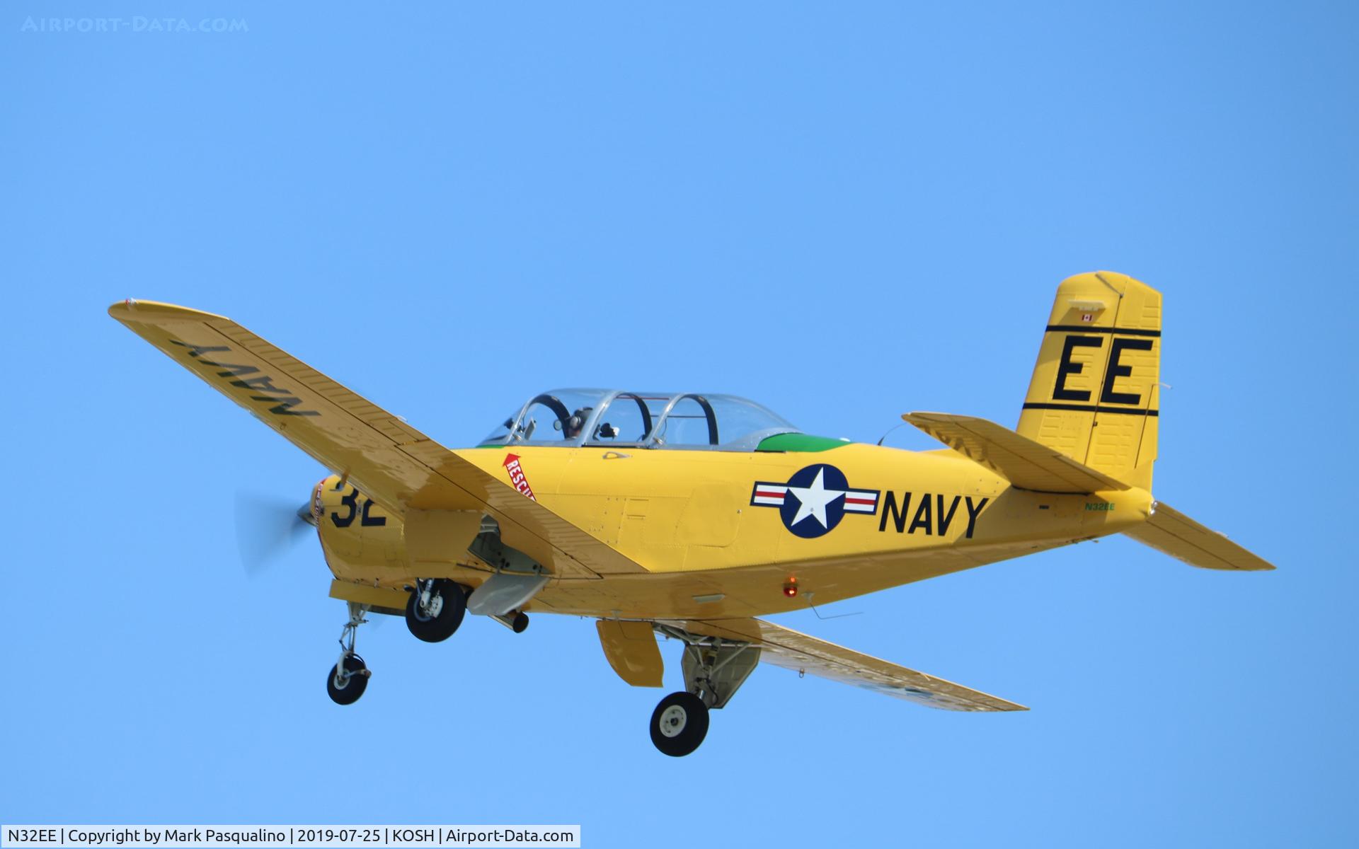 N32EE, 1953 Beech (CCF) T-34A (A45) Mentor C/N CCF34-61, Beech T-34A