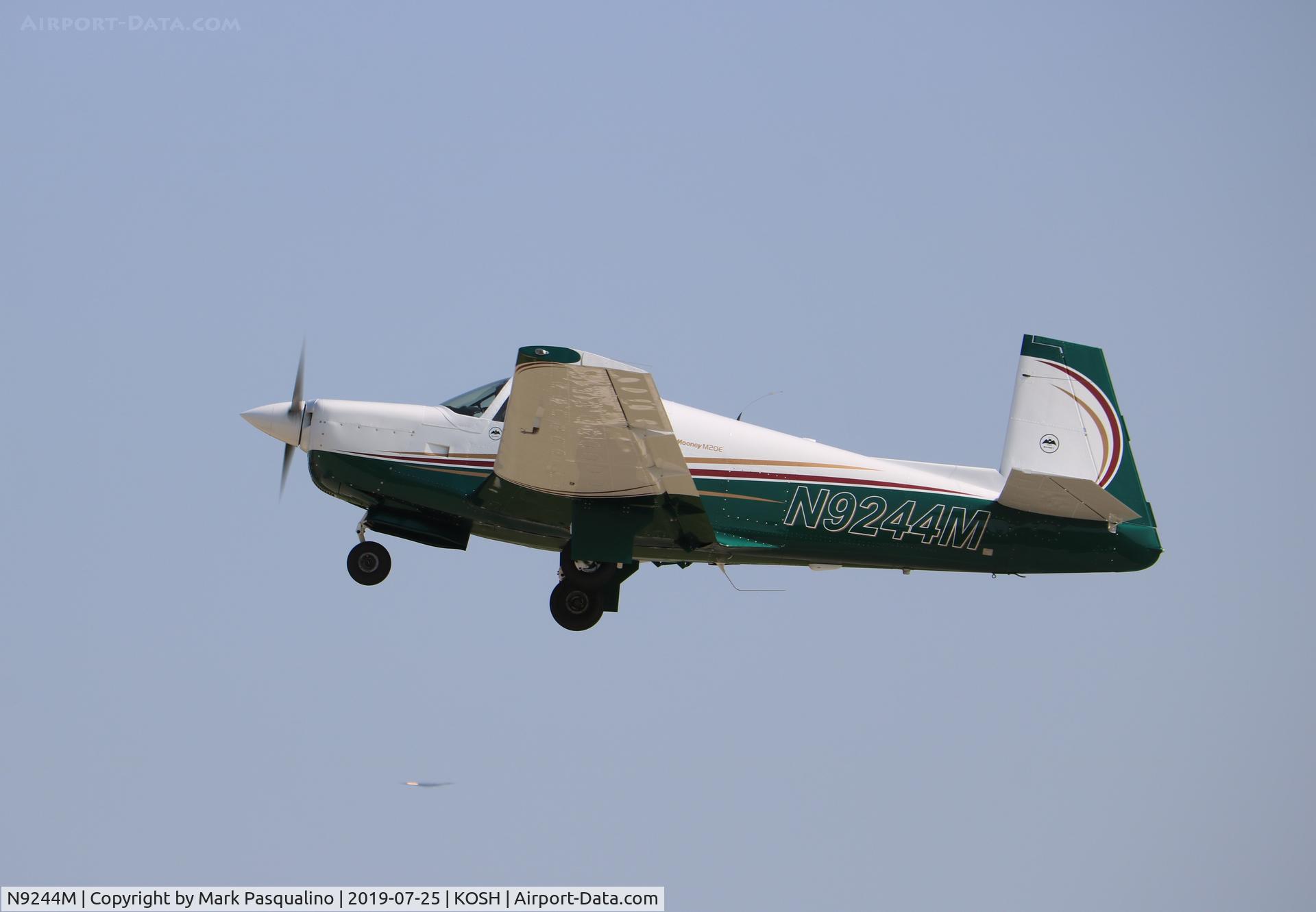 N9244M, 1966 Mooney M20E C/N 1195, Mooney M20E