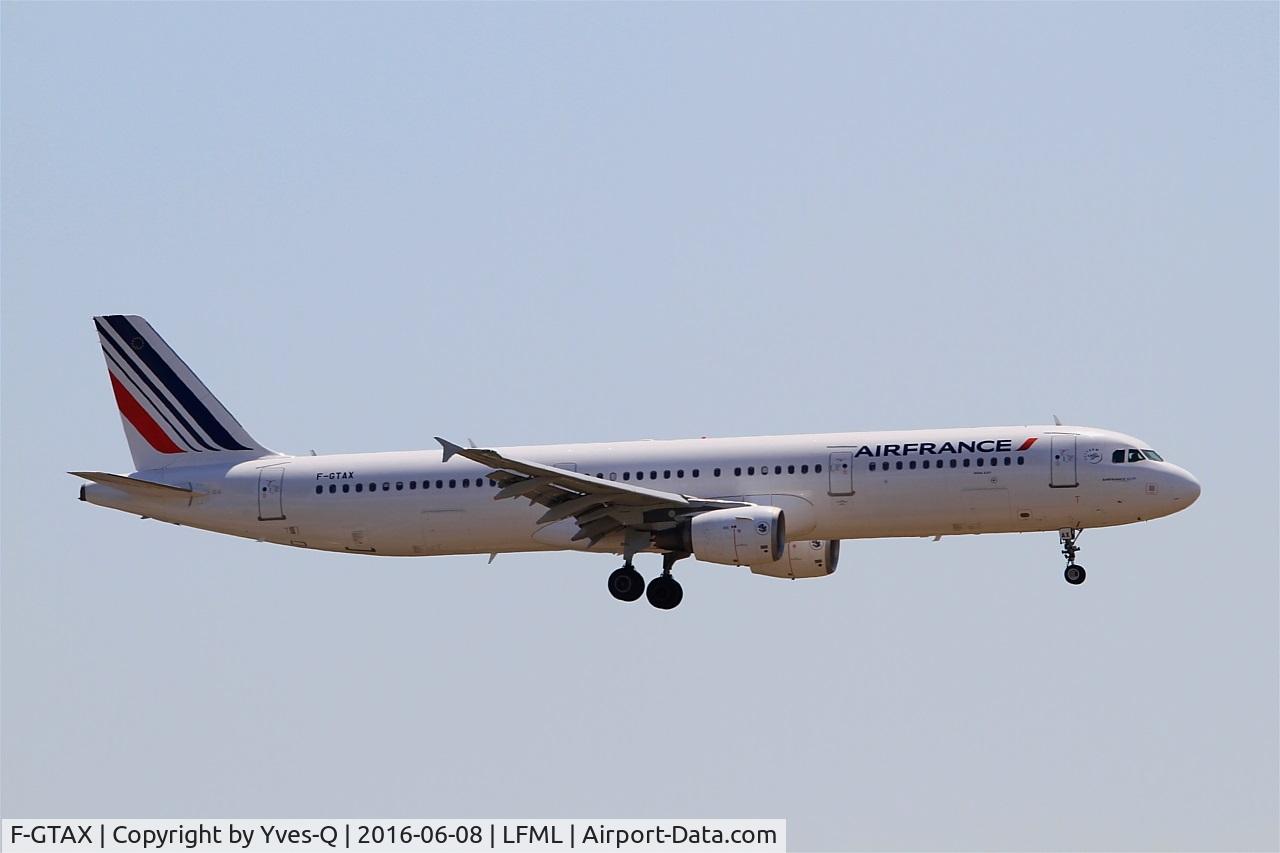 F-GTAX, 2009 Airbus A321-212 C/N 3930, Airbus A321-212, On final Rwy 31R, Marseille-Provence Airport (LFML-MRS)